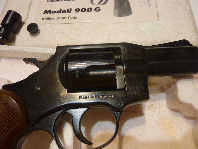 GECO Weihrauch Signal u. Gasrevolver 9mm Modell 900G – Bild 2