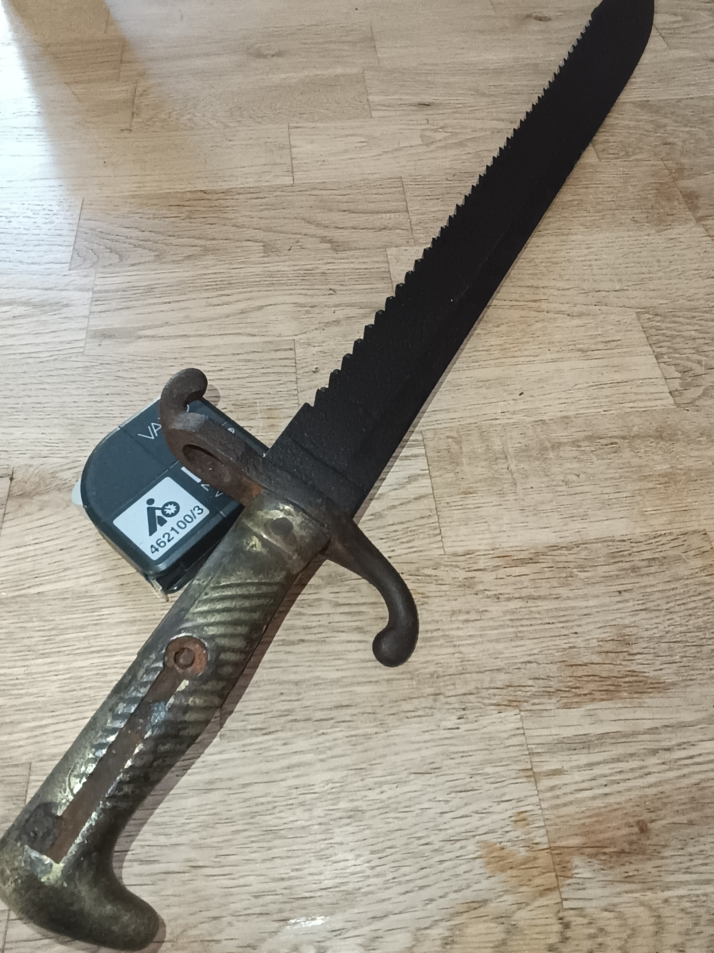 Pionierfaschinenmesser mit Säge – Bild 6