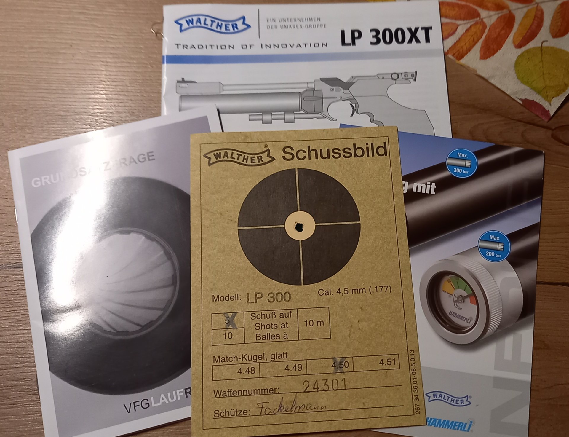 Walther LP300 mit M-Griff rechts – Bild 6