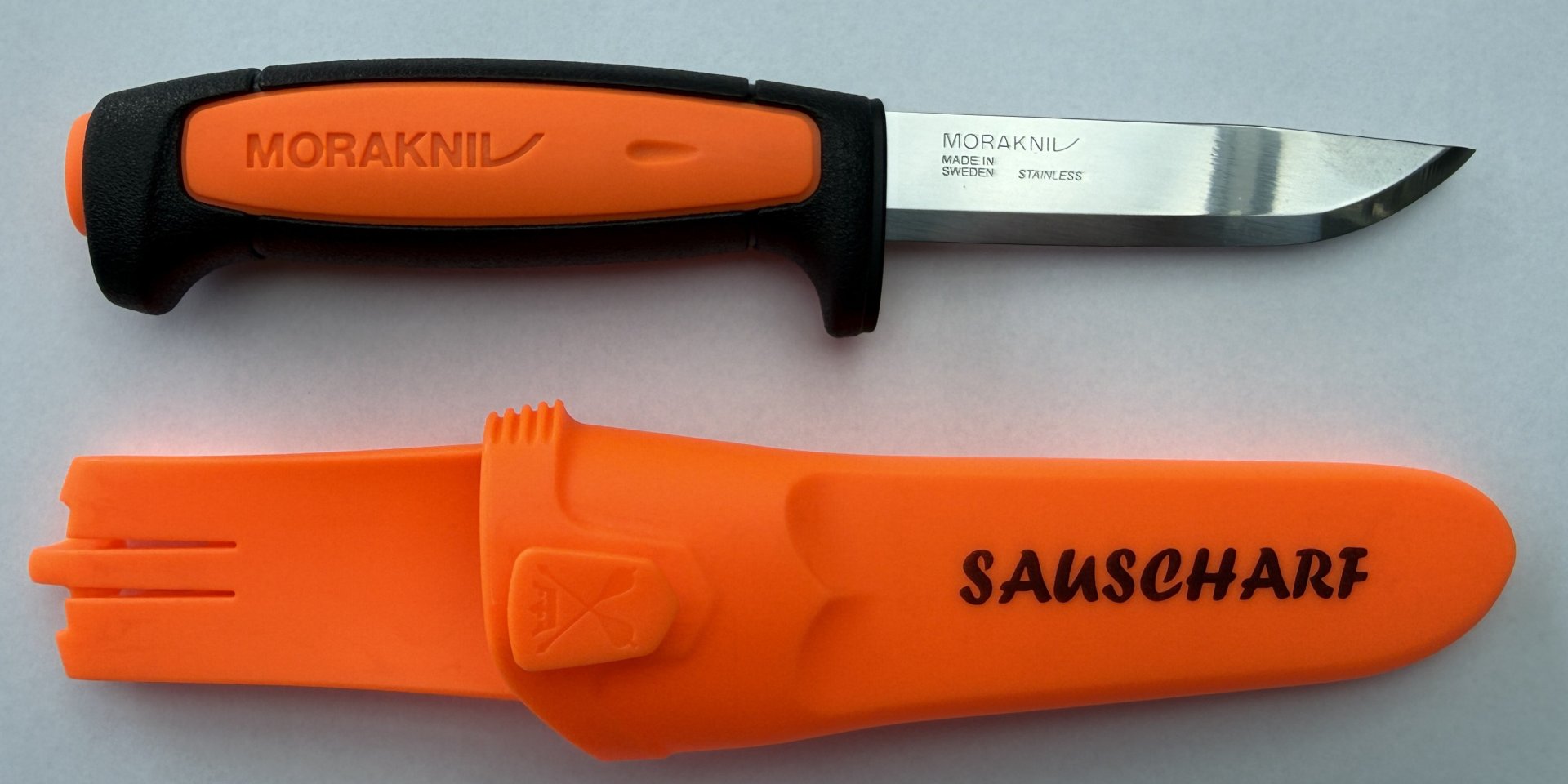 Morakniv Sauscharf Basic 546, Jagdmesser, Messer, Aufbruchmesser – Bild 1