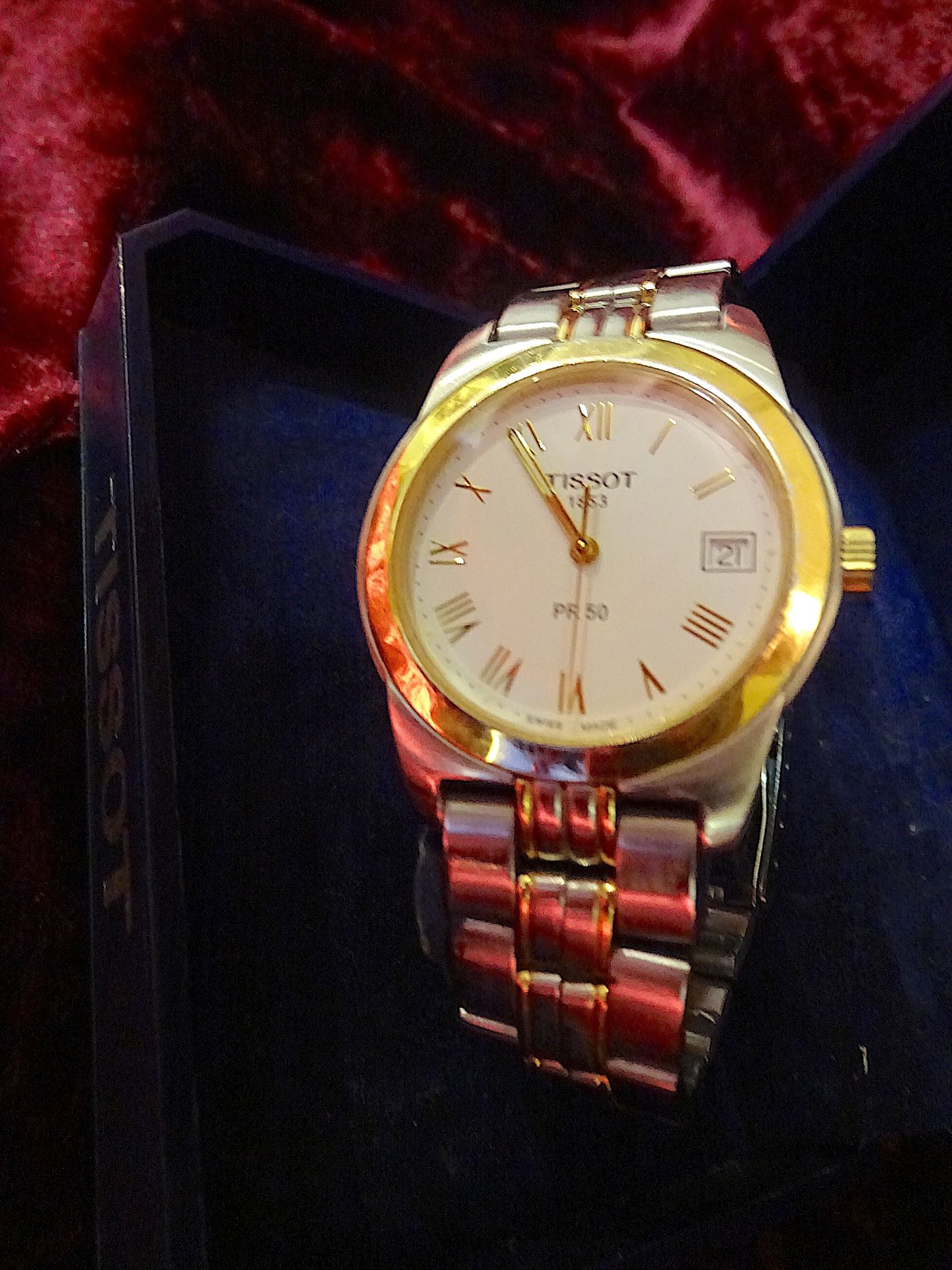 Nr.1 Tissot Herrenuhr Modell 1853 "PR 50" – Bild 2