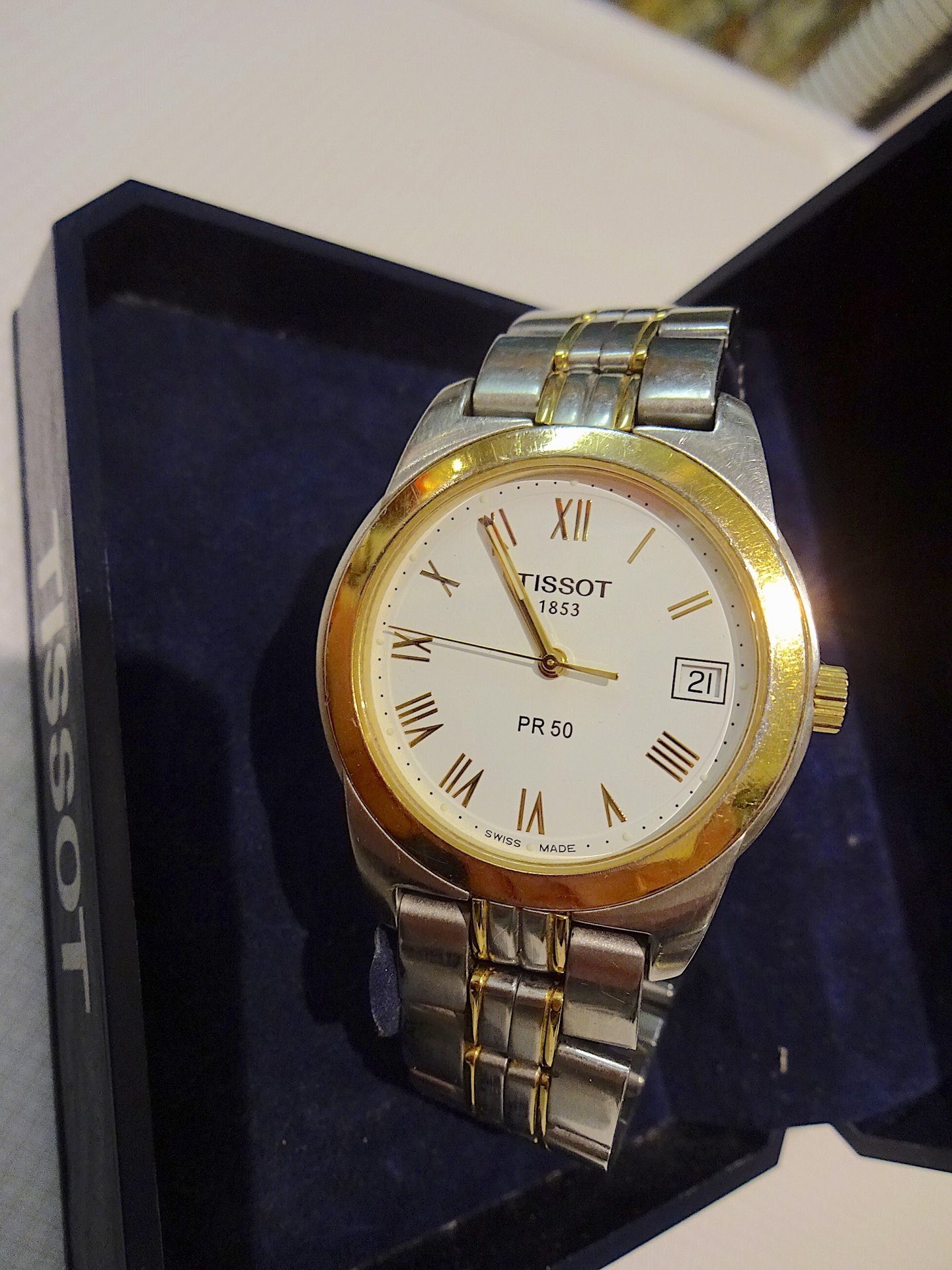 Nr.1 Tissot Herrenuhr Modell 1853 "PR 50" – Bild 3