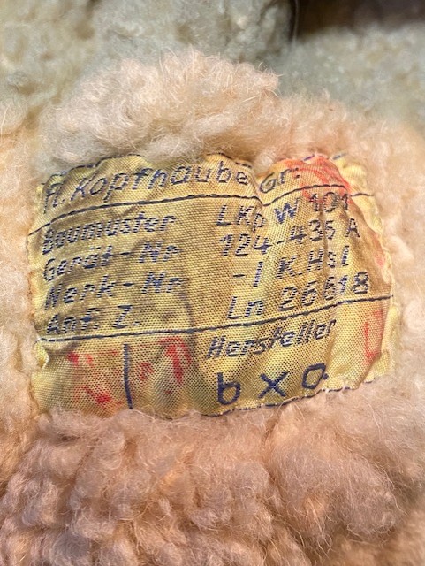 Dt.Reich Luftwaffe Pilot Kopfhaube Stuka No Borddolch Koppel Bajonett K98 – Bild 4