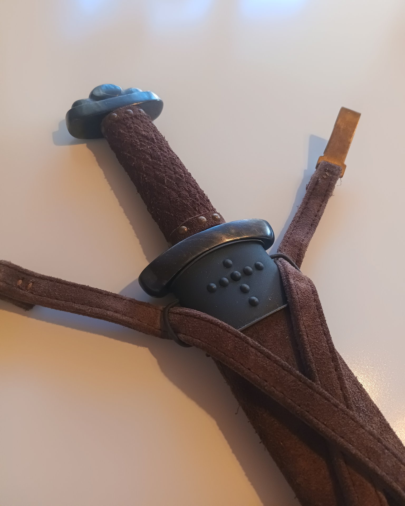Wikingerschwert Damaszener Stahl – Bild 2