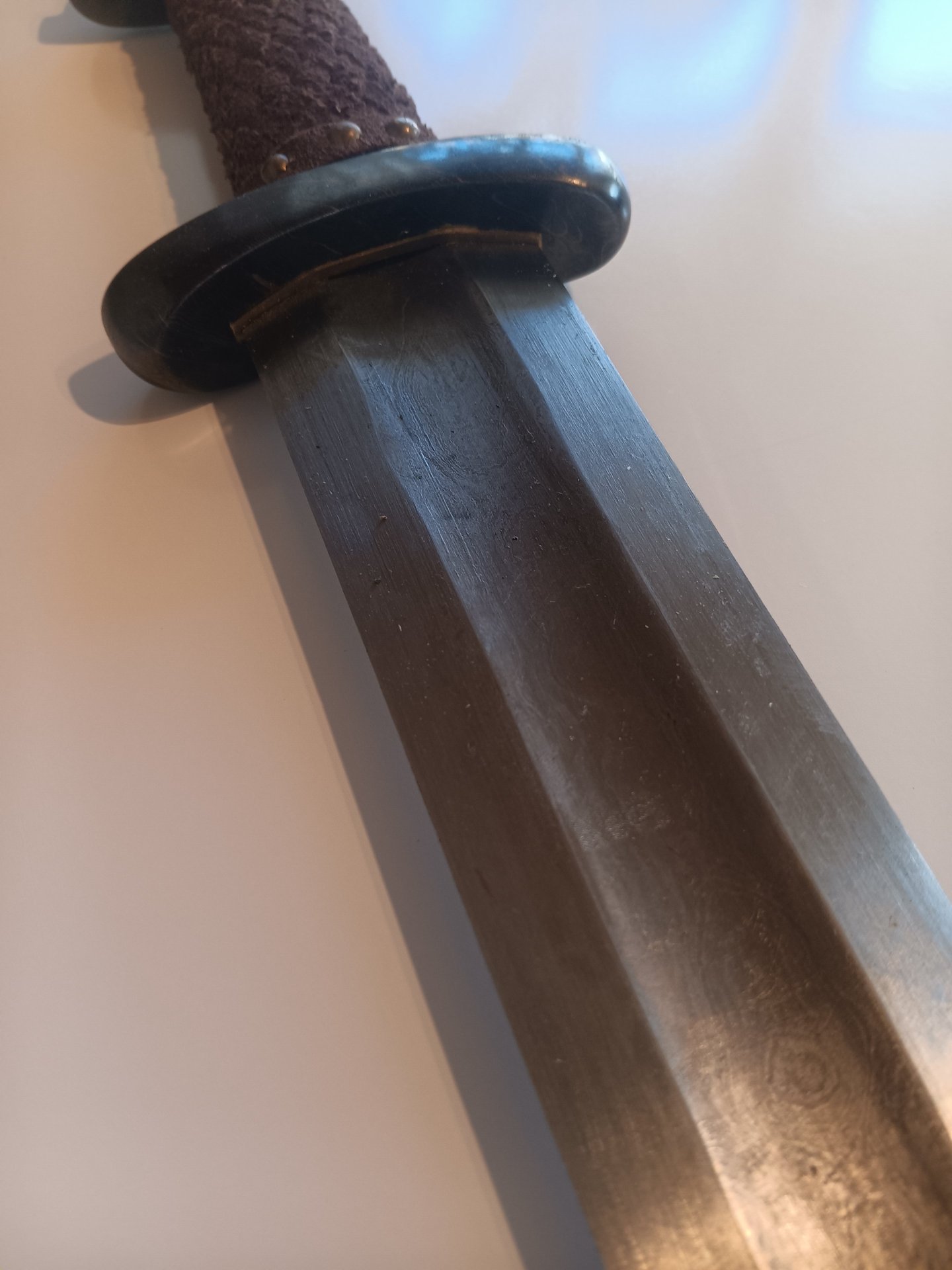 Wikingerschwert Damaszener Stahl – Bild 5