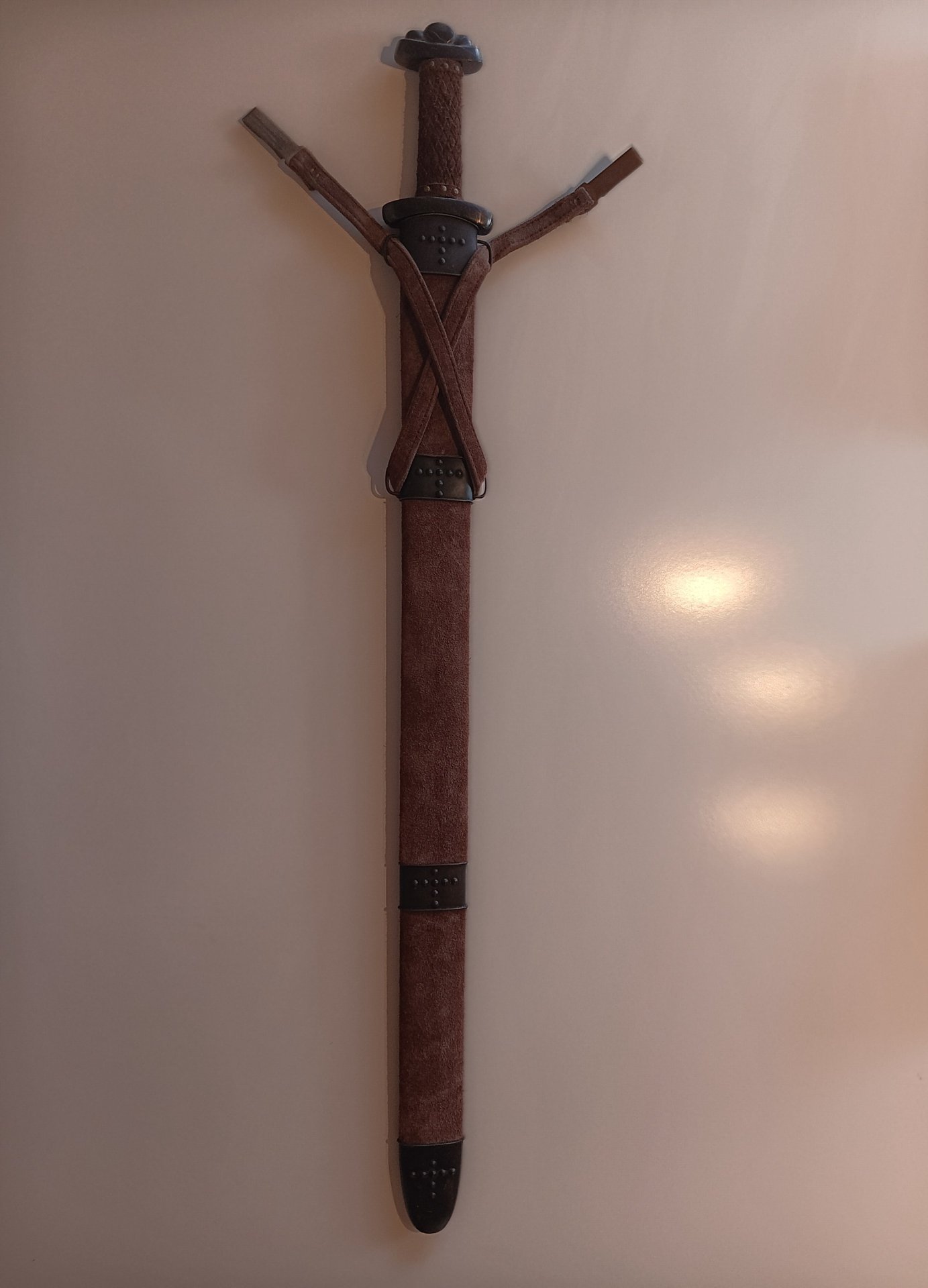 Wikingerschwert Damaszener Stahl – Bild 1