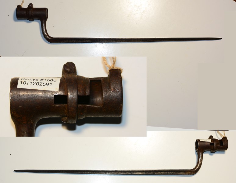 Tüllenbajonett, Klngenlänge 39,3 cm – Bild 1