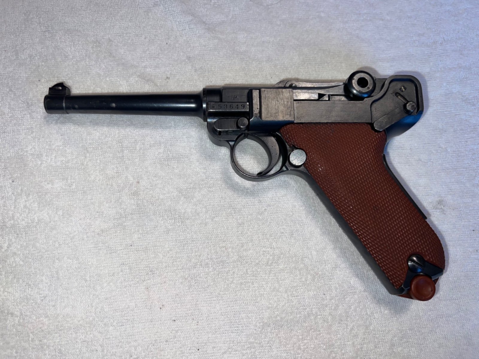 W+F Bern Ordonnanzpistole - Kal. 7,65mm Para - Nummerngleich – Bild 1