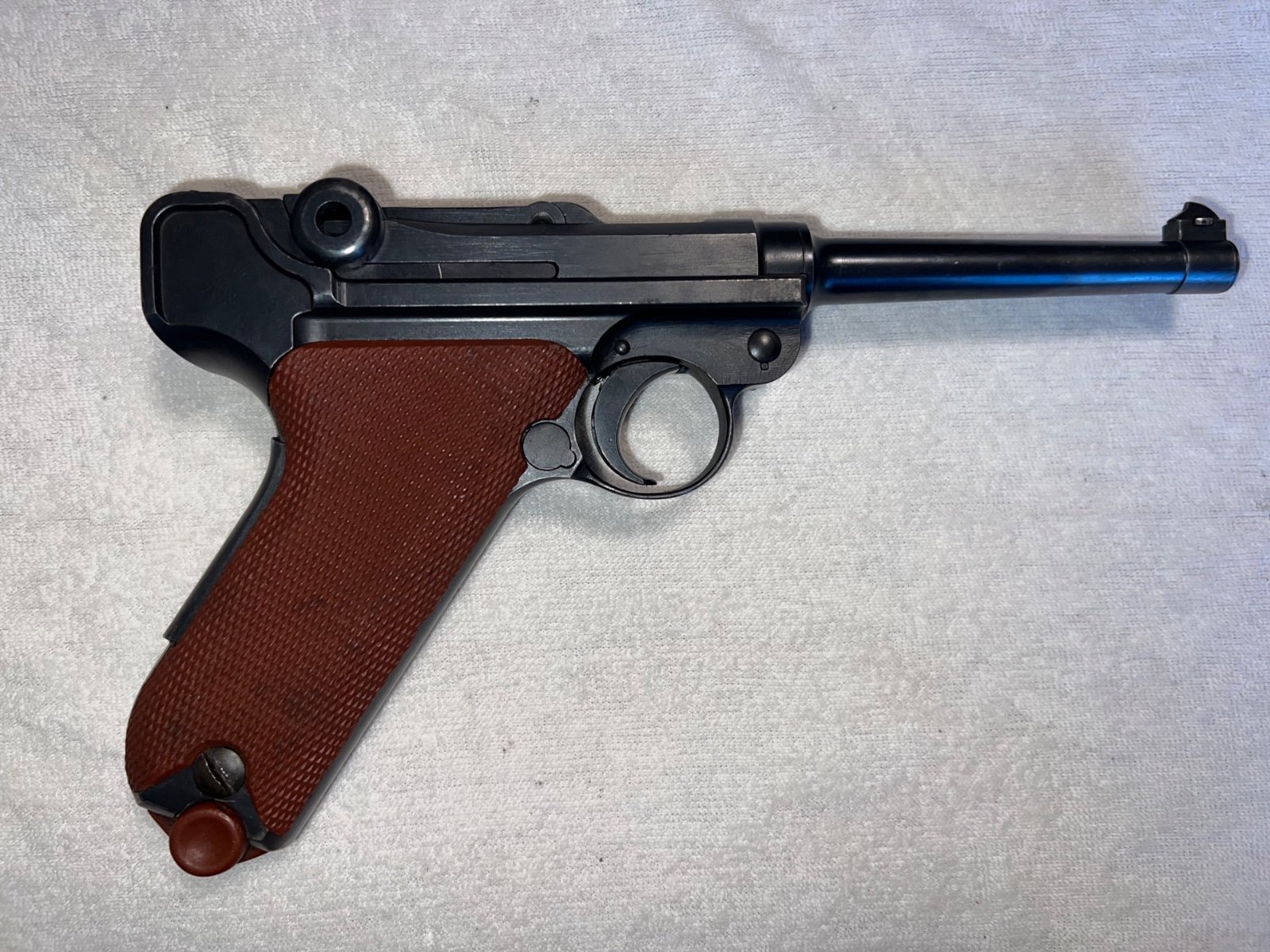 W+F Bern Ordonnanzpistole - Kal. 7,65mm Para - Nummerngleich – Bild 2