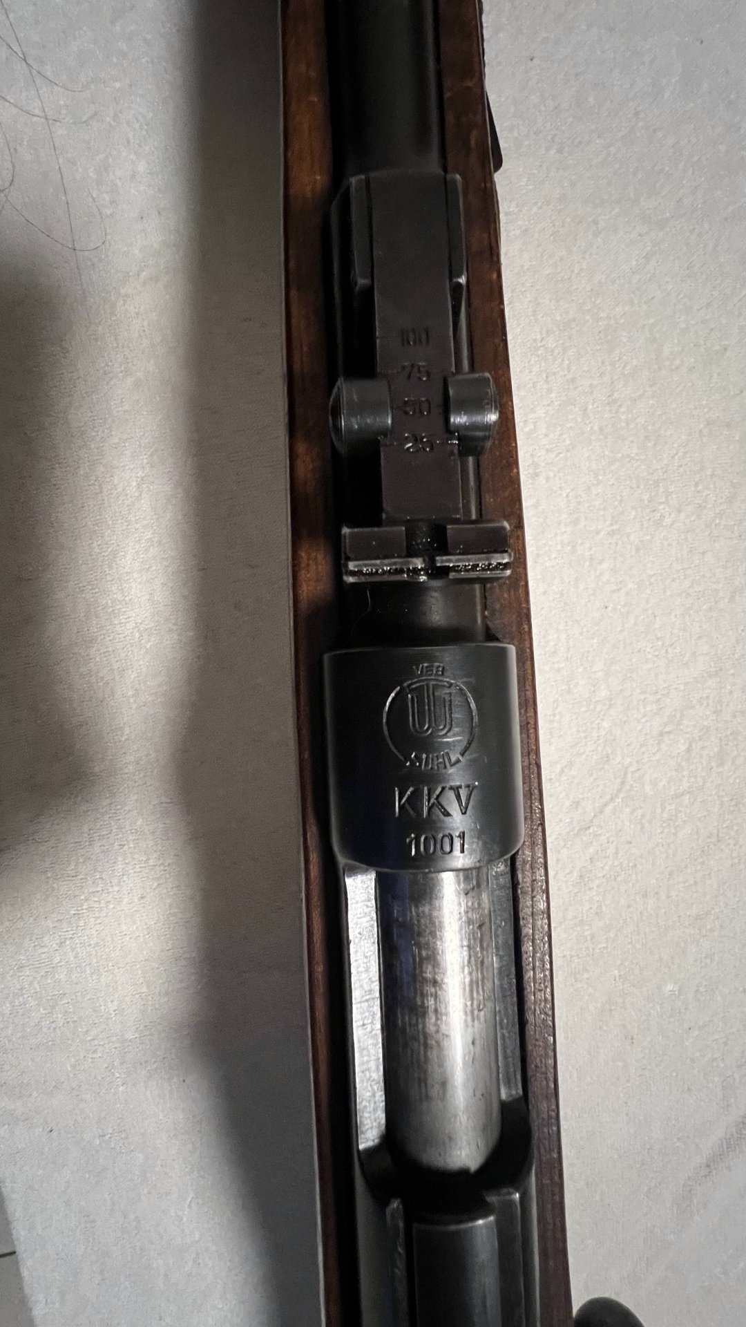 DDR Wehrsportgewehr KKV 1001 - Suhl (Ernst Thälmann) - Kal. .22 lr – Bild 2