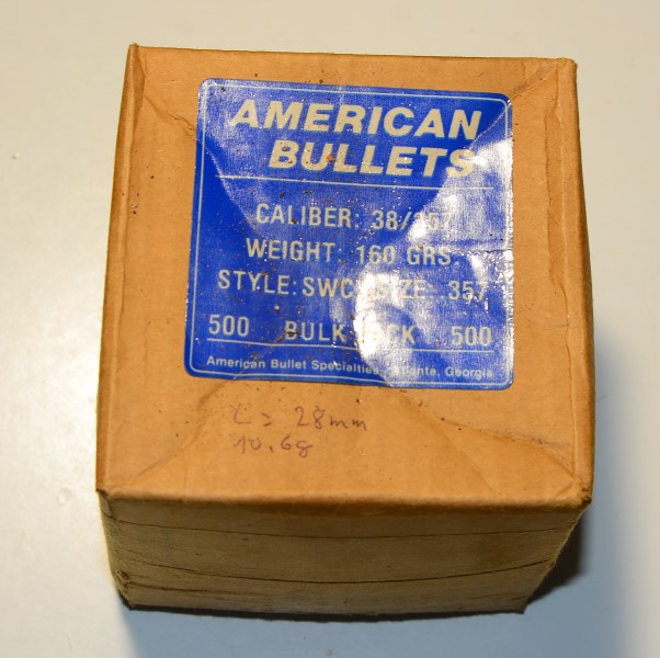 500 Bleigeschosse cal. .38/.357, American Bullets – Bild 1