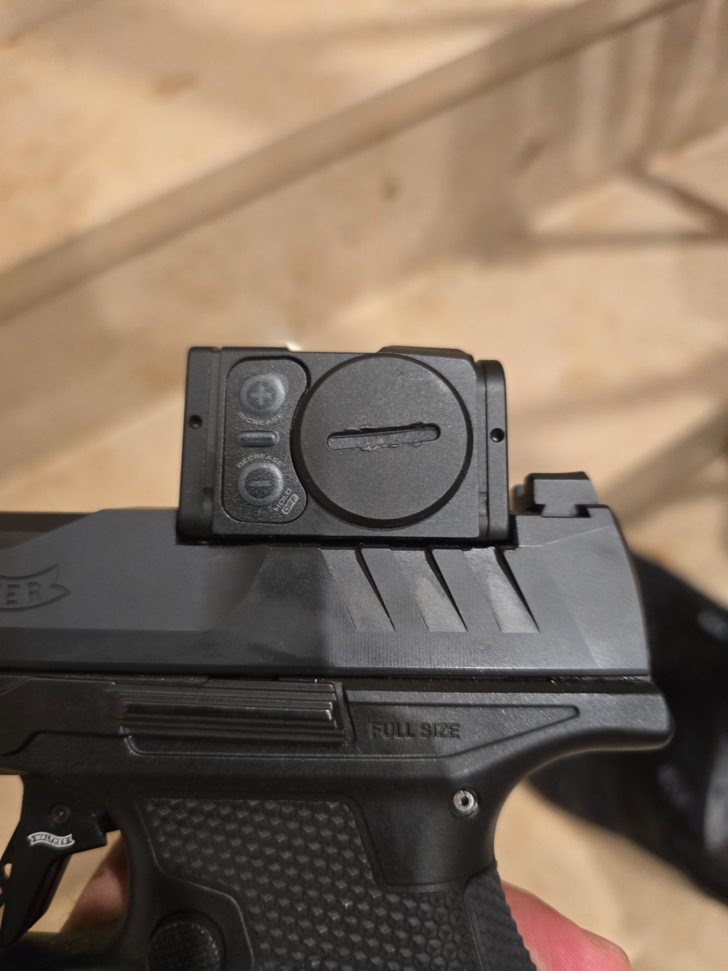 Walter PDP full Sizemit Aimpoint ACRO P2 3,5 Moa – Bild 2