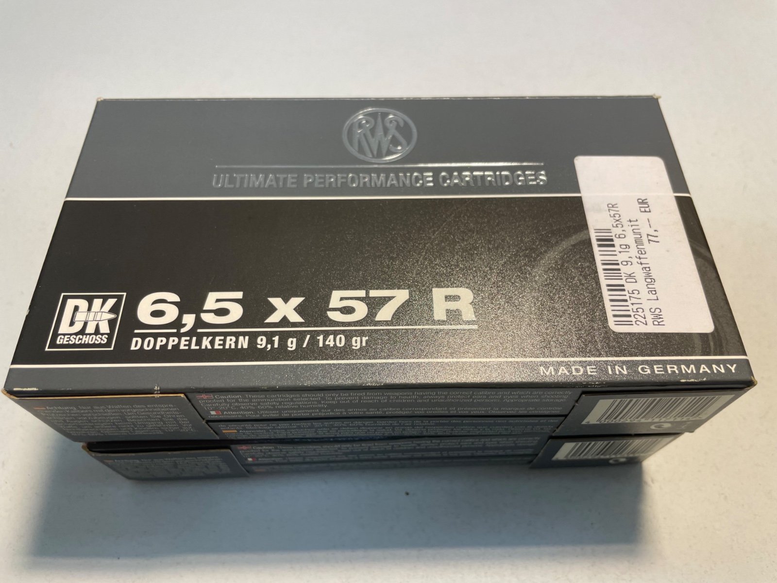 Hülsen RWS 6,5 x 57R – Bild 1