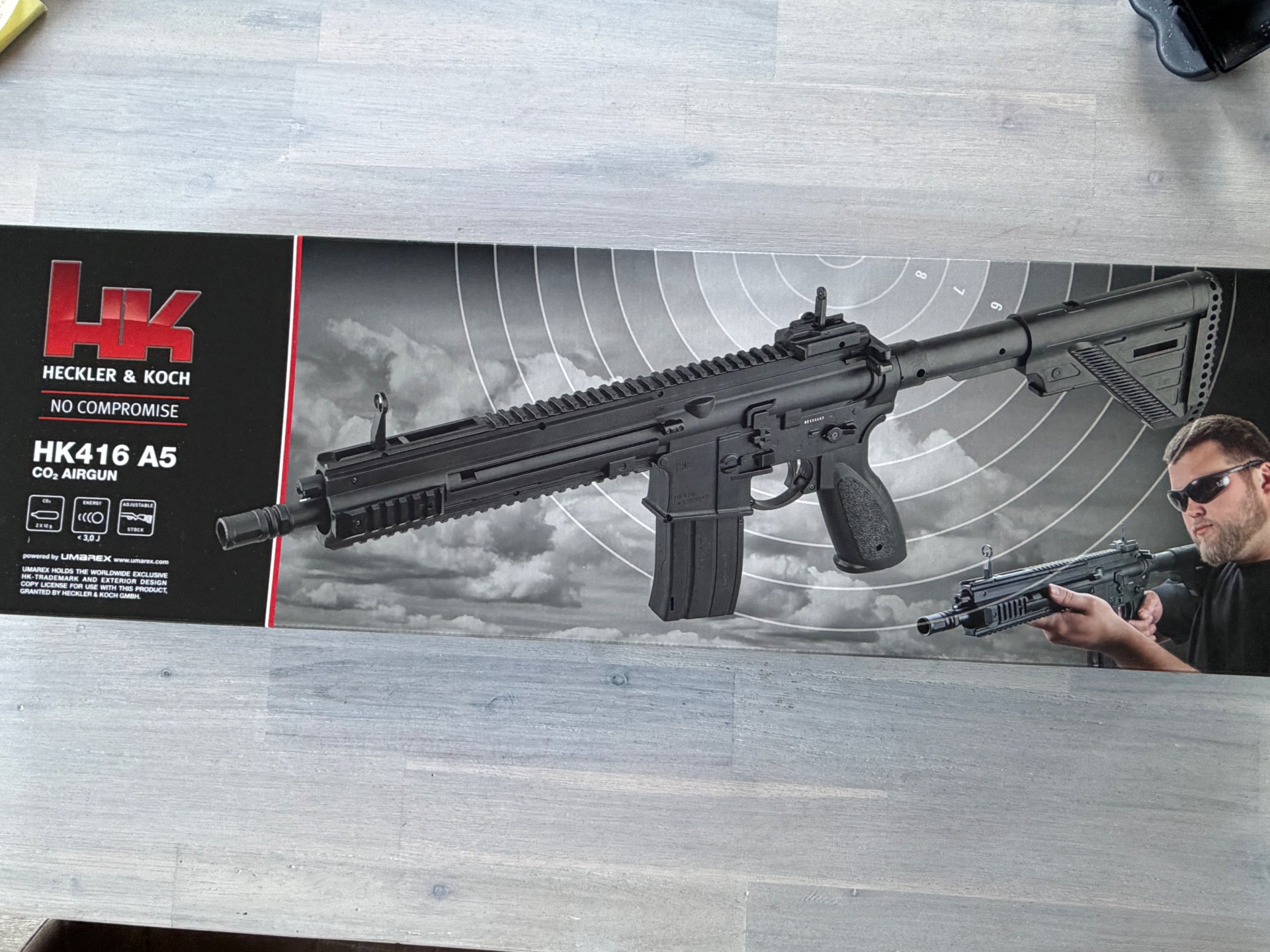 HK416 A5 Co2 Airgun 4,5 mm (.177) BB, CO2, < 3,0 J - NEU/ OVP – Bild 3