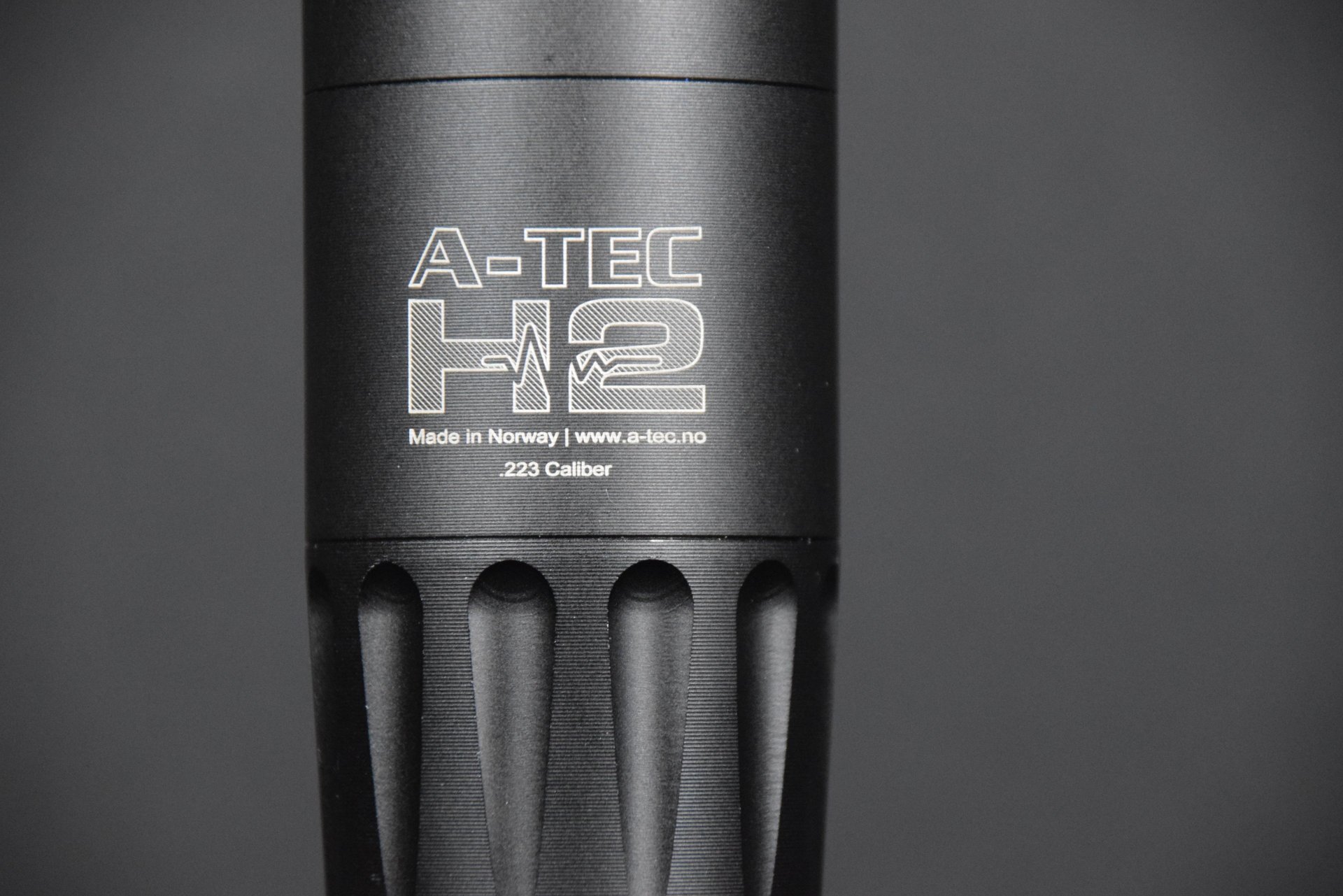 A-TEC H2 .223 Schalldämpfer mit A-LOC Adapter M15x1 – Bild 2