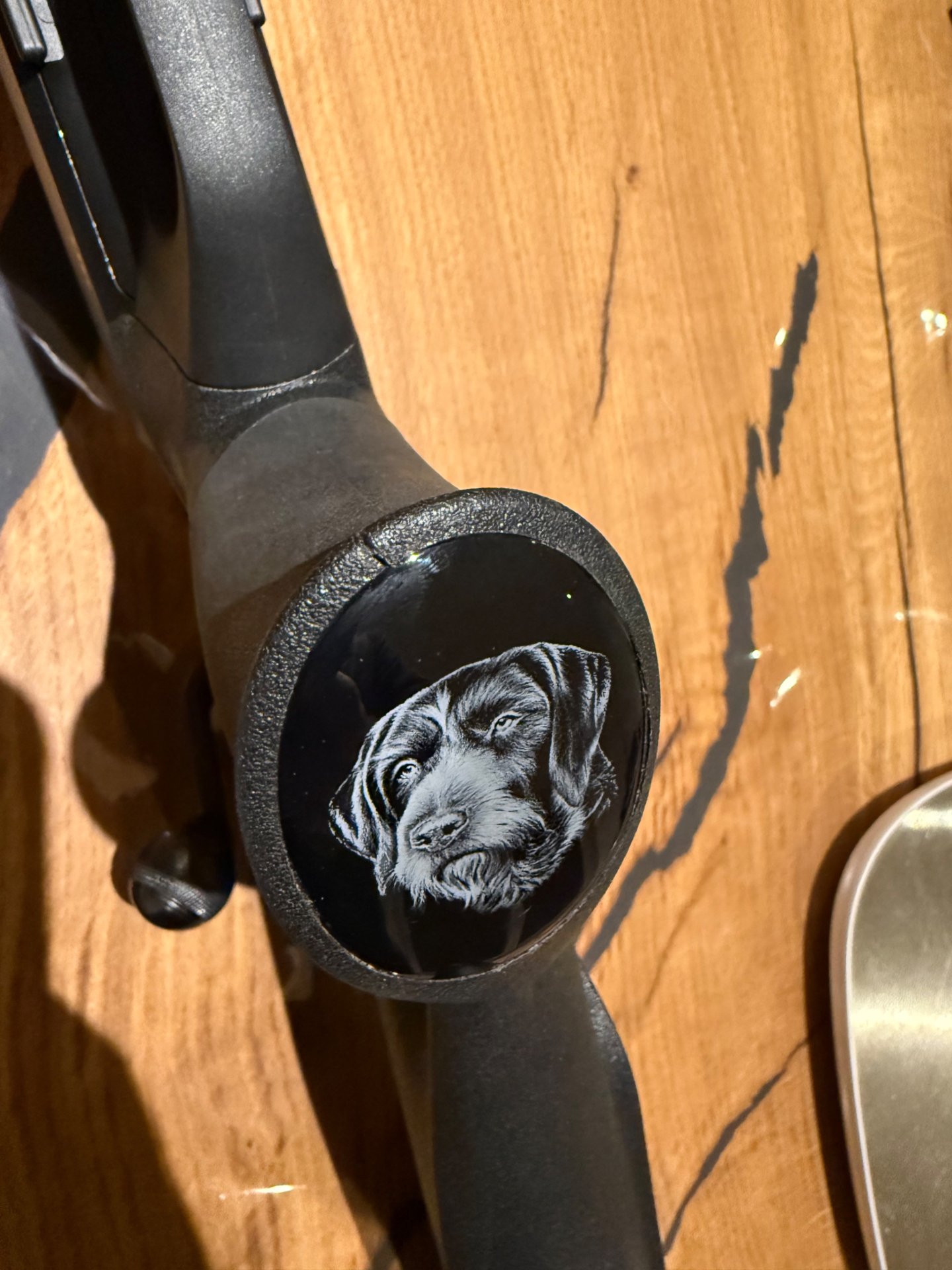 Blaser R8 Ultimate Black Edition, Unikat Drahthaar mit Metall Kammergriffkugel, Semi Weight Lauf – Bild 6
