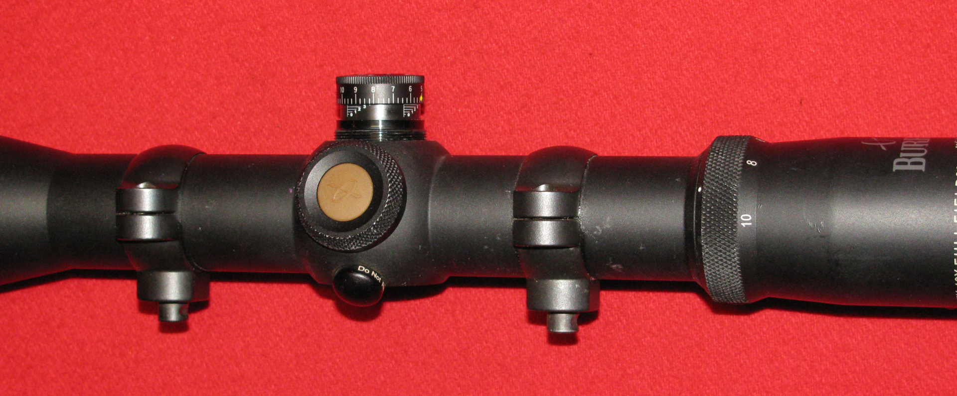 ZF / Zielfernrohr, ein BURRIS, ( USA ), 3,5 - 10 x 50 mit dem Absehen Duplex mit Leuchtpunkt und Hal – Bild 2