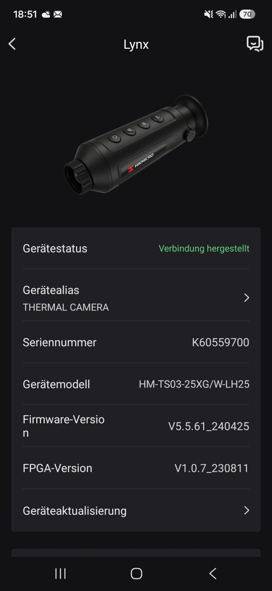 Hikmiceo LH 25 Pro Wärmebild Handgerät – Bild 5