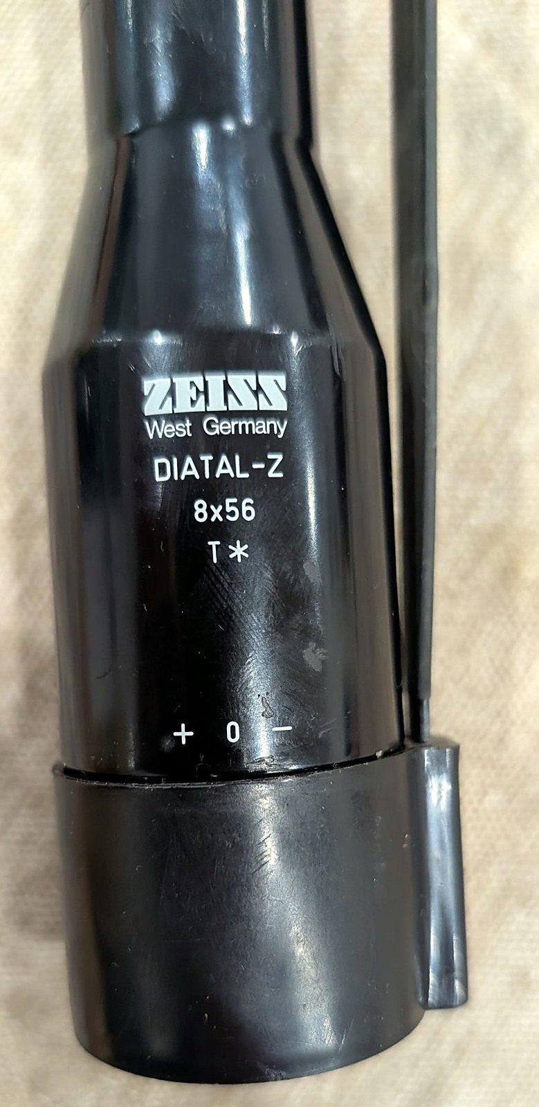 Zeiss Diatal-Z 8x56 T* West Germany – Absehen 1 – Prismenschiene 70° – ohne Montage – Bild 6