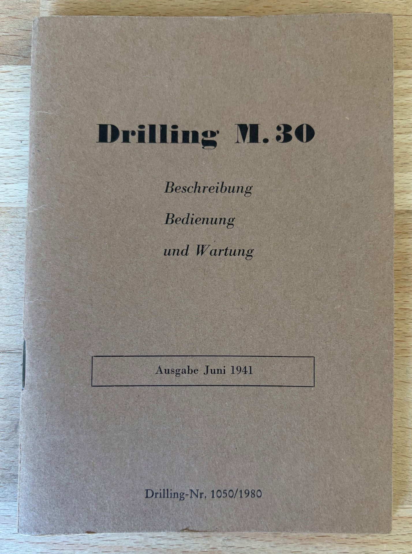 Luftwaffen-Drilling M30 Sauer&Sohn "der Letzte" – Bild 3