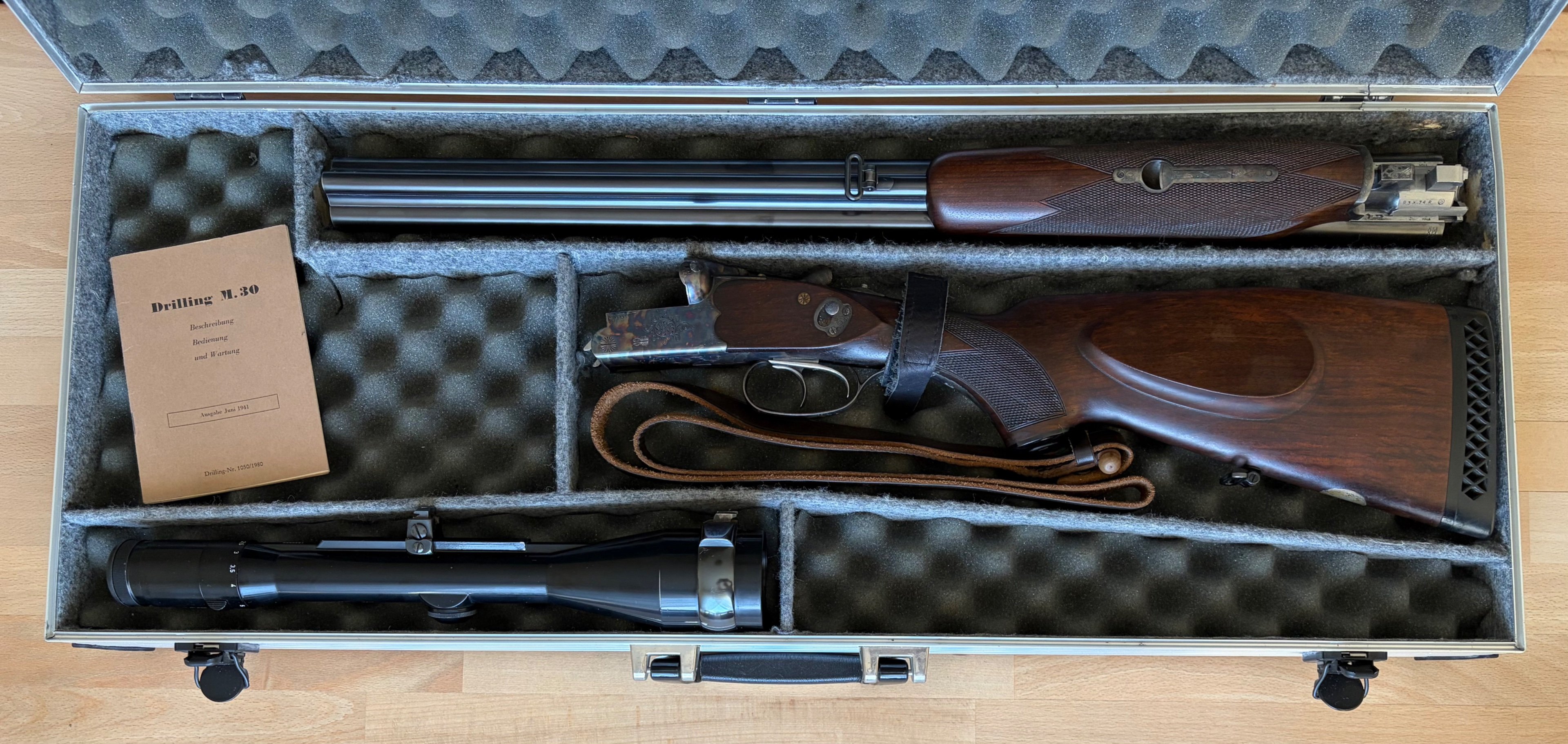 Luftwaffen-Drilling M30 Sauer&Sohn "der Letzte" – Bild 1