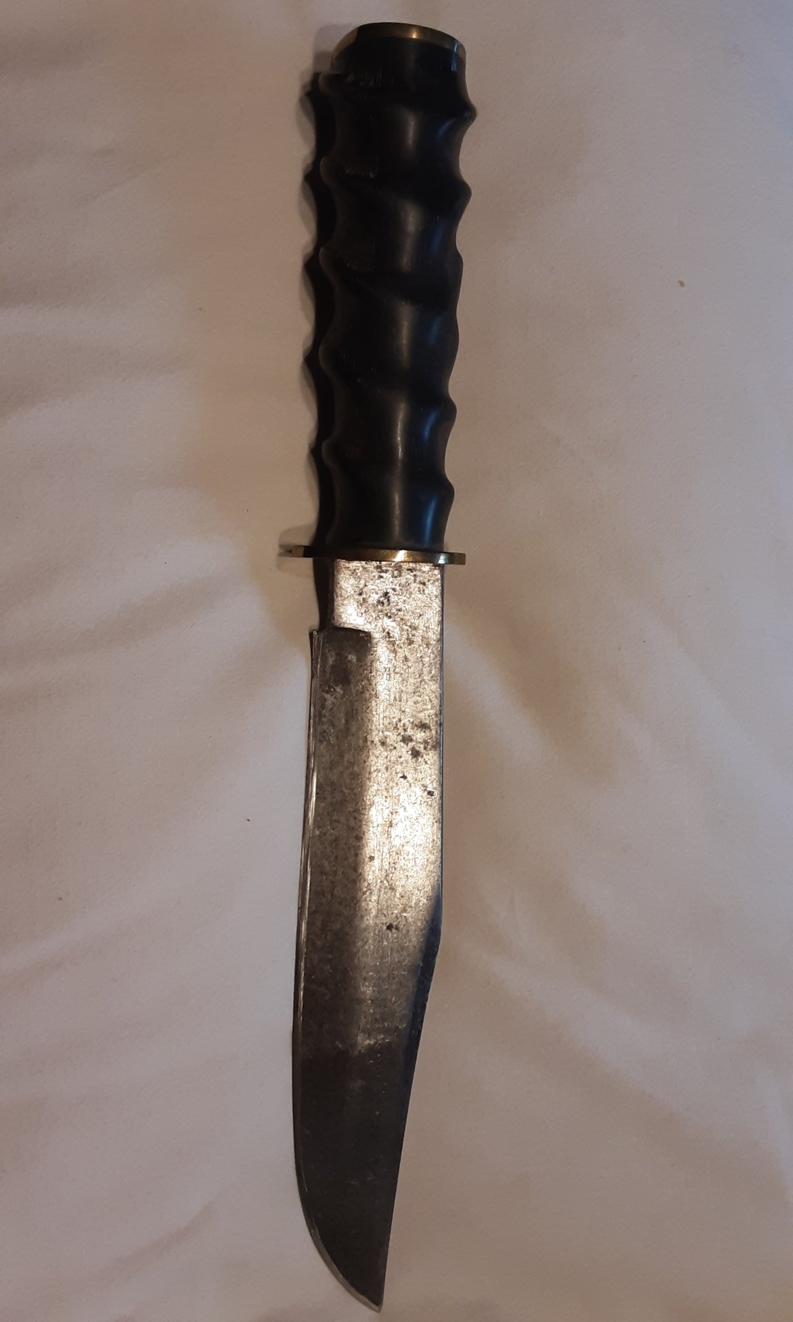 Jagdmesser mit Echthorngriff einer Orix Antilope – Bild 2