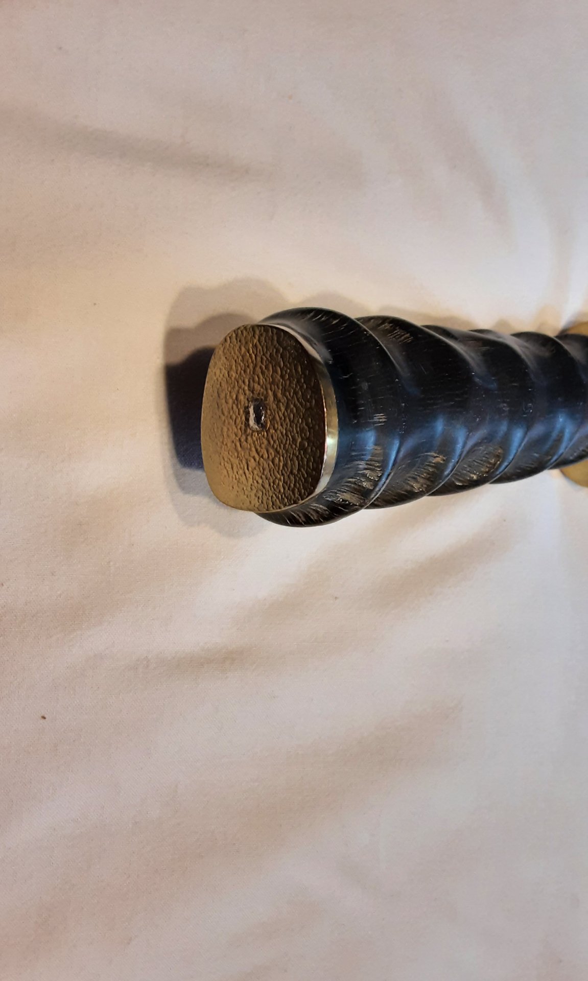 Jagdmesser mit Echthorngriff einer Orix Antilope – Bild 4