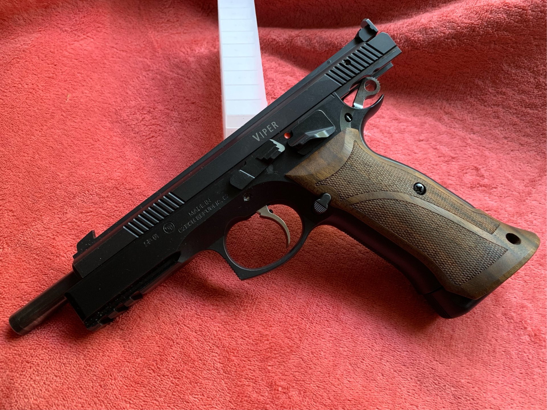 CZ Viper 9mm + 22. Wechselsystem gebraucht guter Zustand – Bild 2