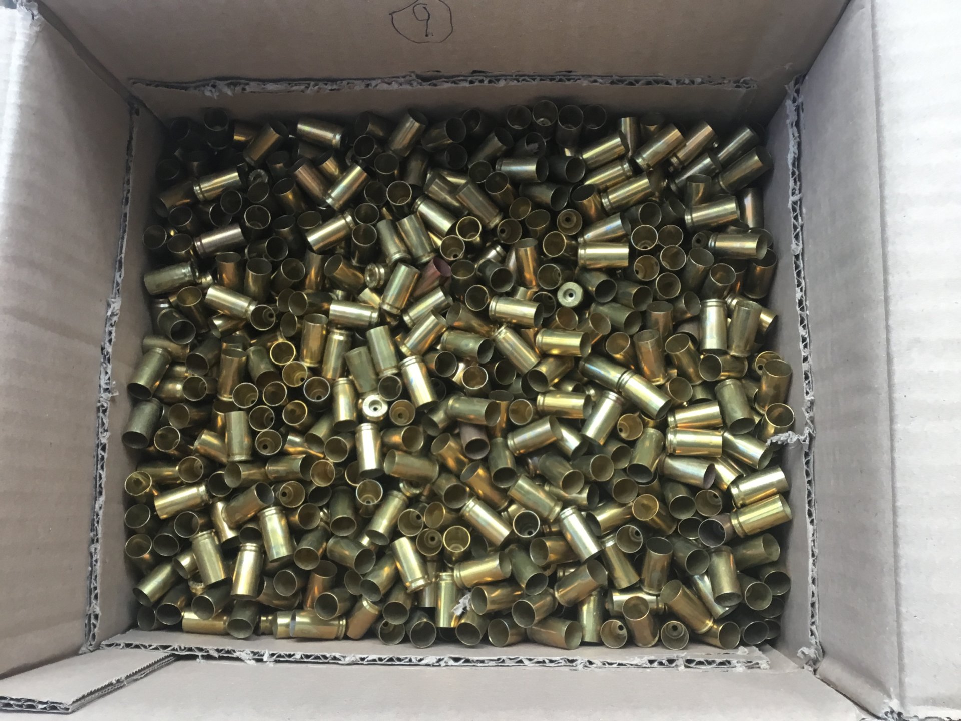 6,2 kg GECO Hülsen Kaliber 9 mm – Bild 1