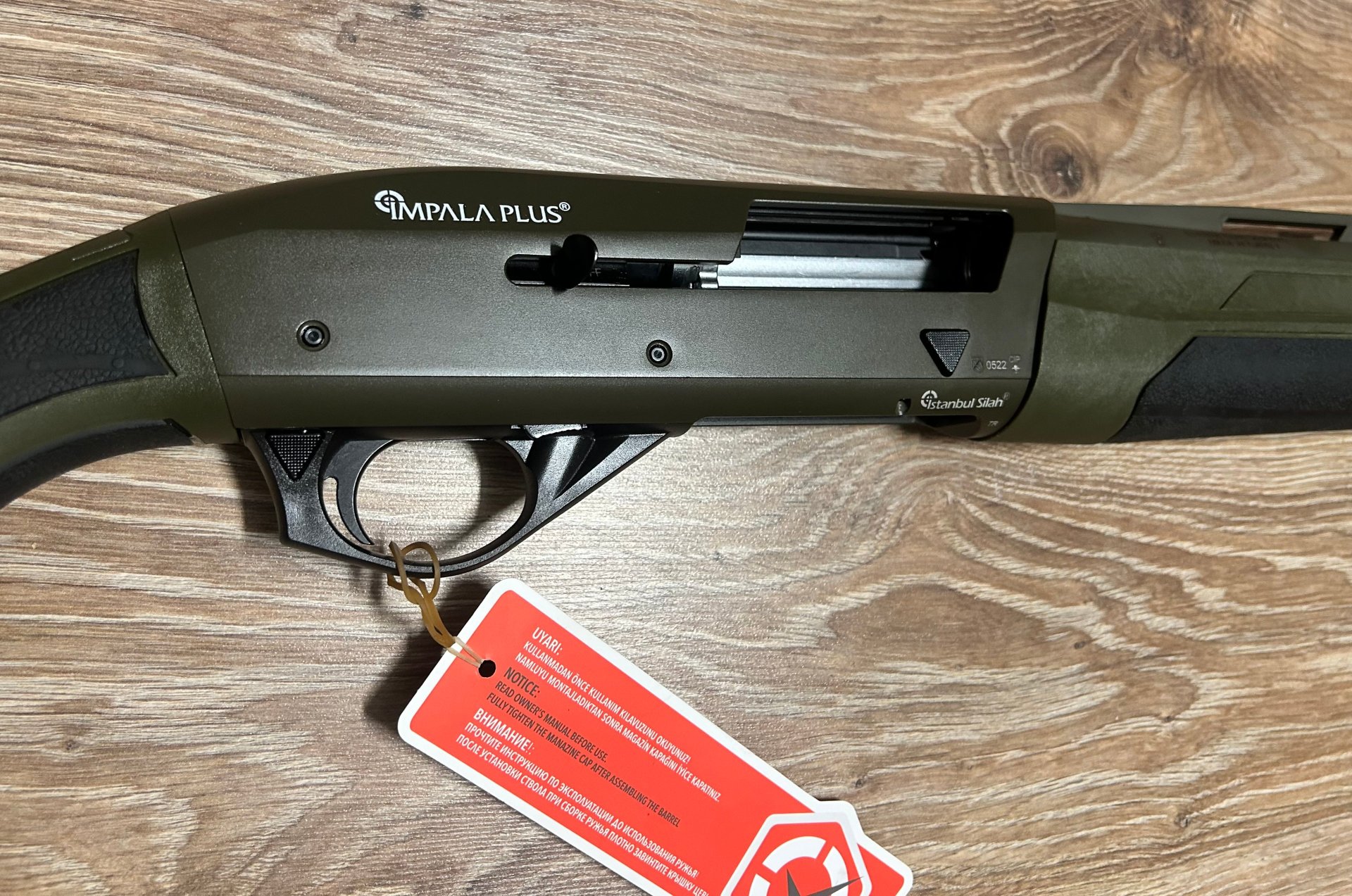 Istanbul Silah Impala Plus – OD GREEN - Synthetik halbautomatische Flinte 12/76 – Bild 3