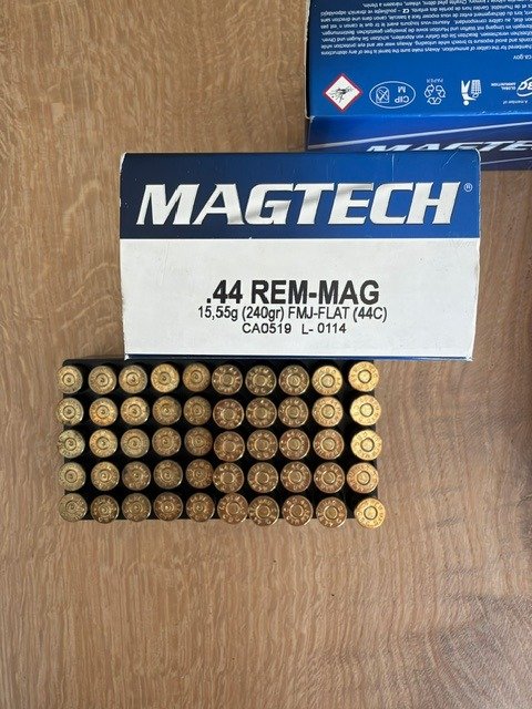 Magtech Munition .44 Magnum REM MAG / .44 Special SPL – insgesamt 120 Schuss – Bild 2