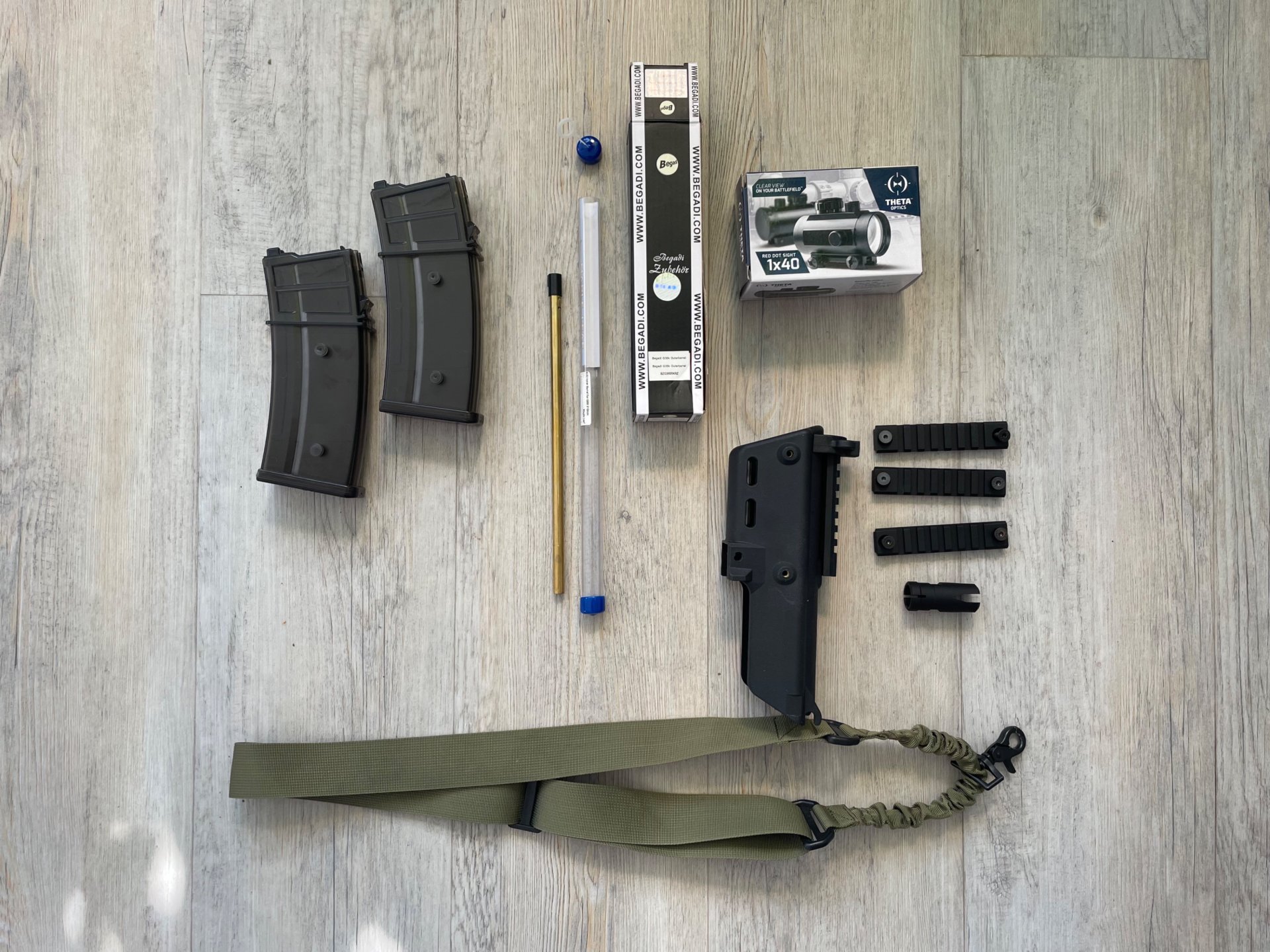 Wei ETech G 36c IDZ Version (Umgerüstet auf G36k, mit Zubehör) – Bild 4