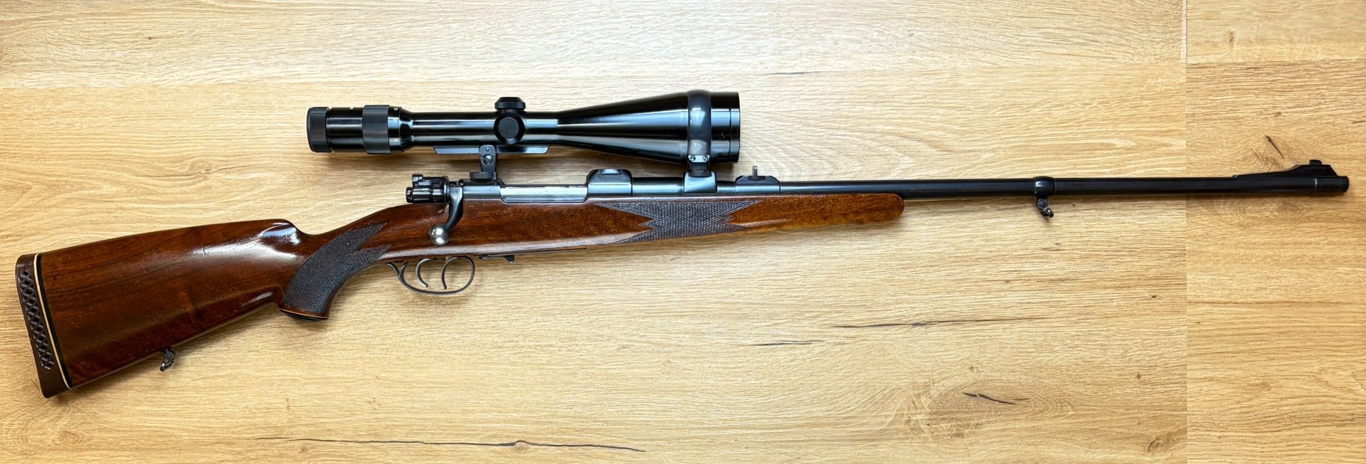 98er System Repetierer (Frankonia) 7x64 incl. Zeiss ZF 3-12x56 – Bild 1