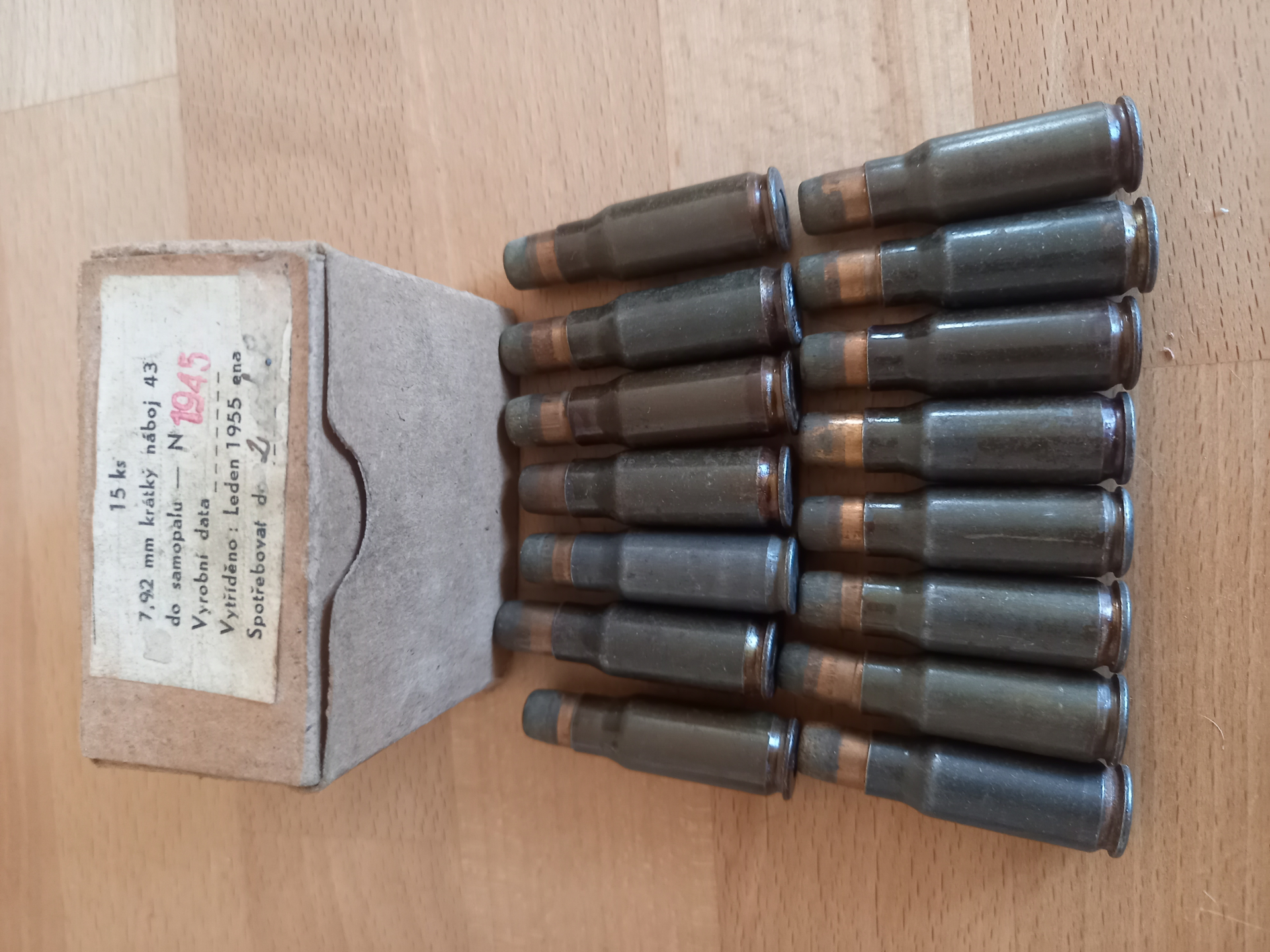 Kurzpatrone 8x33, 7,92x33, MP44 – Bild 1