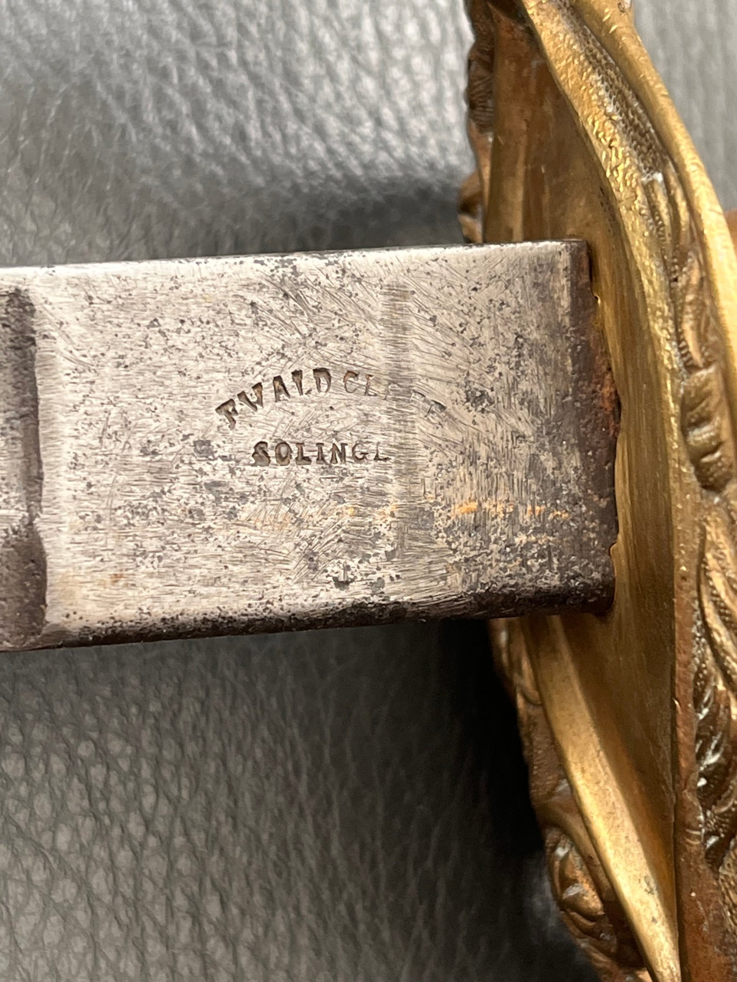 Säbel mit Scheide, (Kavallerie?), Frankreich, Belgien – Bild 3