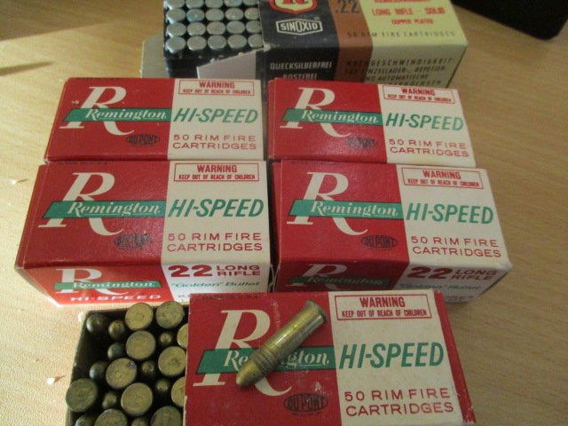 Alte RWS + Remington Kleinkaliber Muntion HV .22 lfb / .22 lr – Bild 4