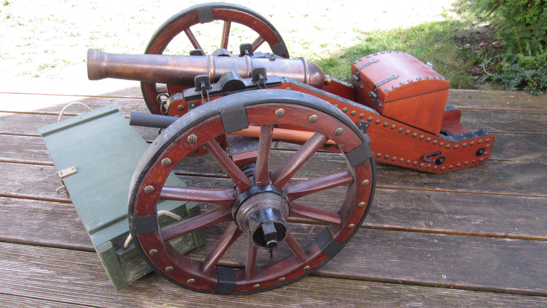 Vorderlader-Böller-Kanone Kaliber 25 mm – Bild 1