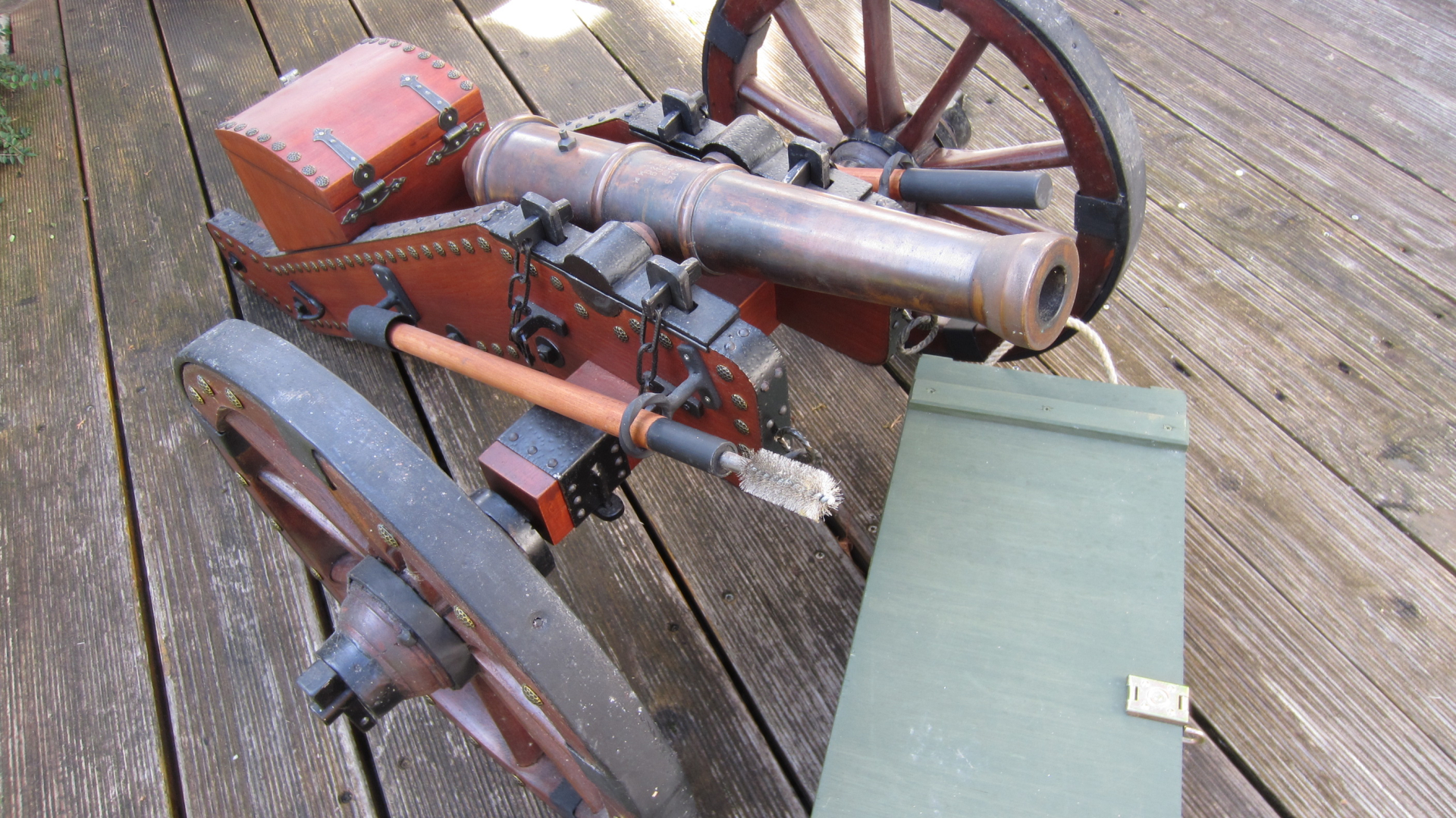 Vorderlader-Böller-Kanone Kaliber 25 mm – Bild 3