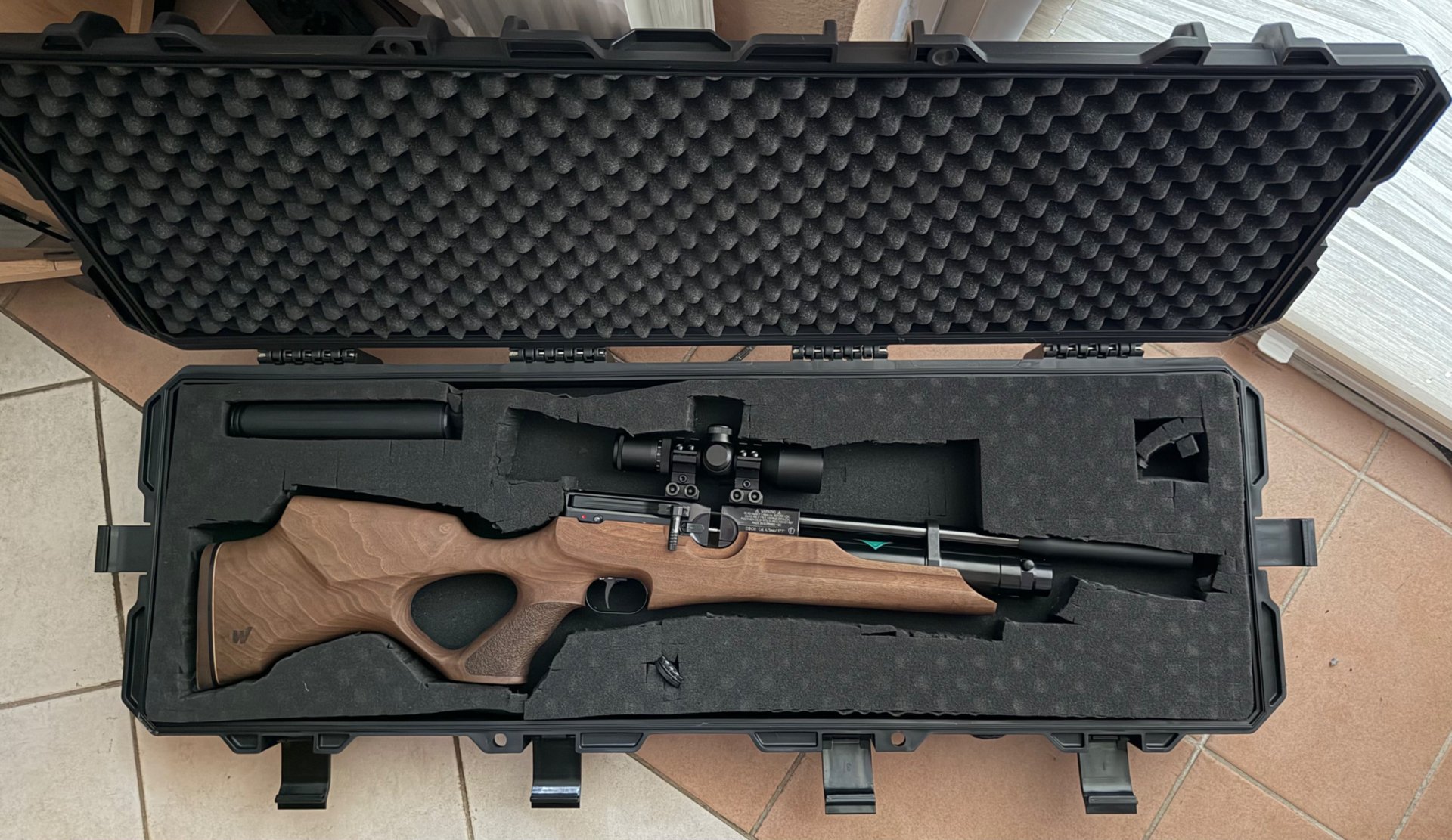 Weihrauch HW 100 TK Pressluftgewehr 4,5 mm – Bild 2