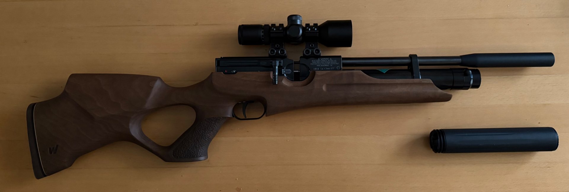 Weihrauch HW 100 TK Pressluftgewehr 4,5 mm – Bild 4