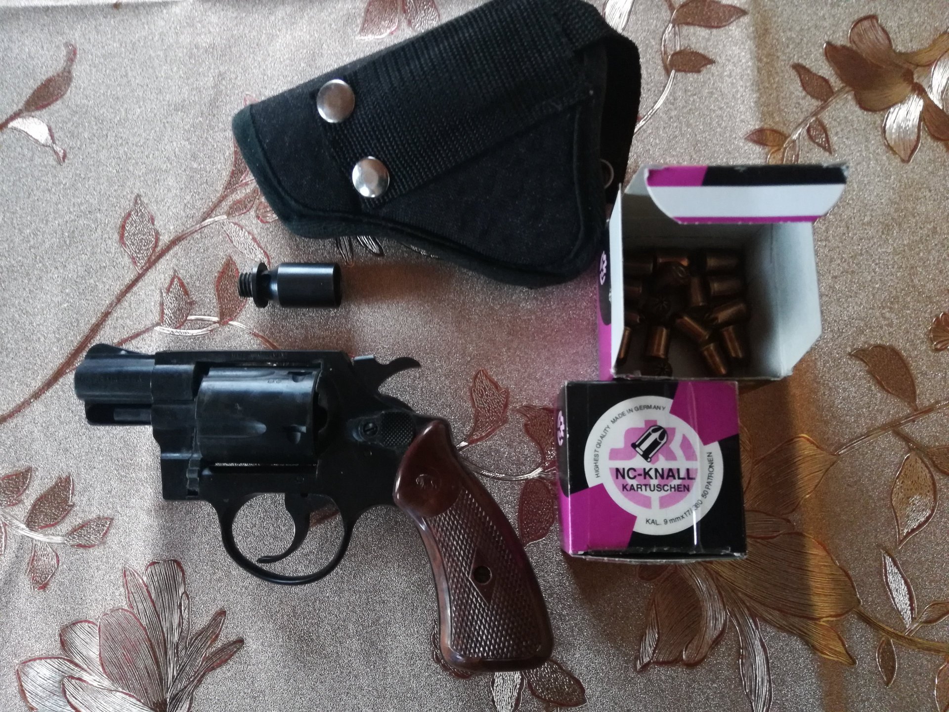 Schreckschussrevolver ME Marshal, PTB 203/2, 9mm Knall – Bild 7