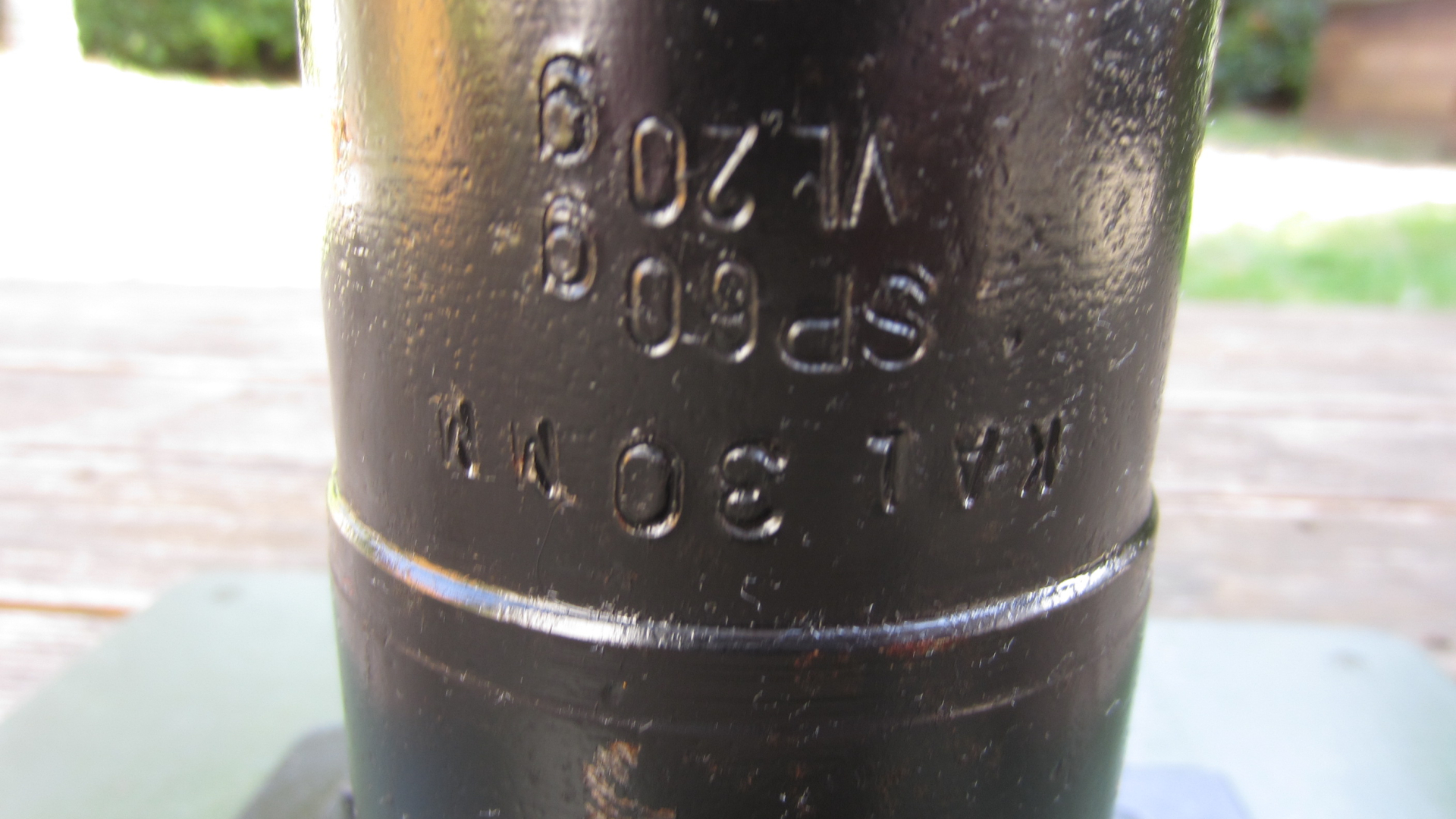 1 schlüssiger Standböller Kaliber 30 mm – Bild 4