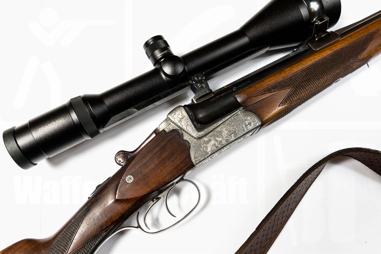 Sauer & Sohn BBF Modell 54 Kal. .30-06 Spring. & 16/70 inkl. Svarowski Habicht 2,5-10x56 ABS 4 bel. – Bild 1