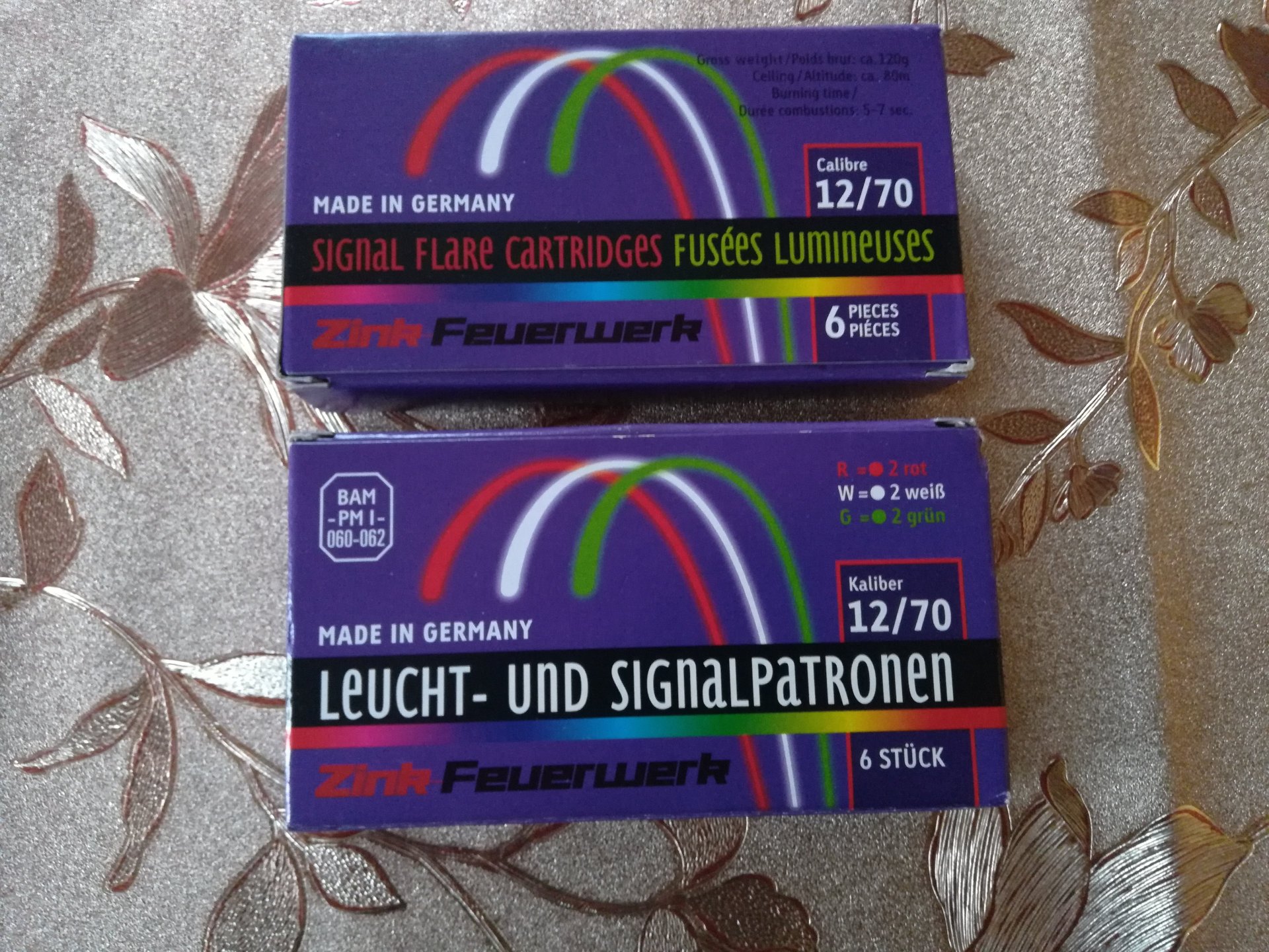 Leucht- und Signalpatronen, Kal. 12/70 – Bild 1