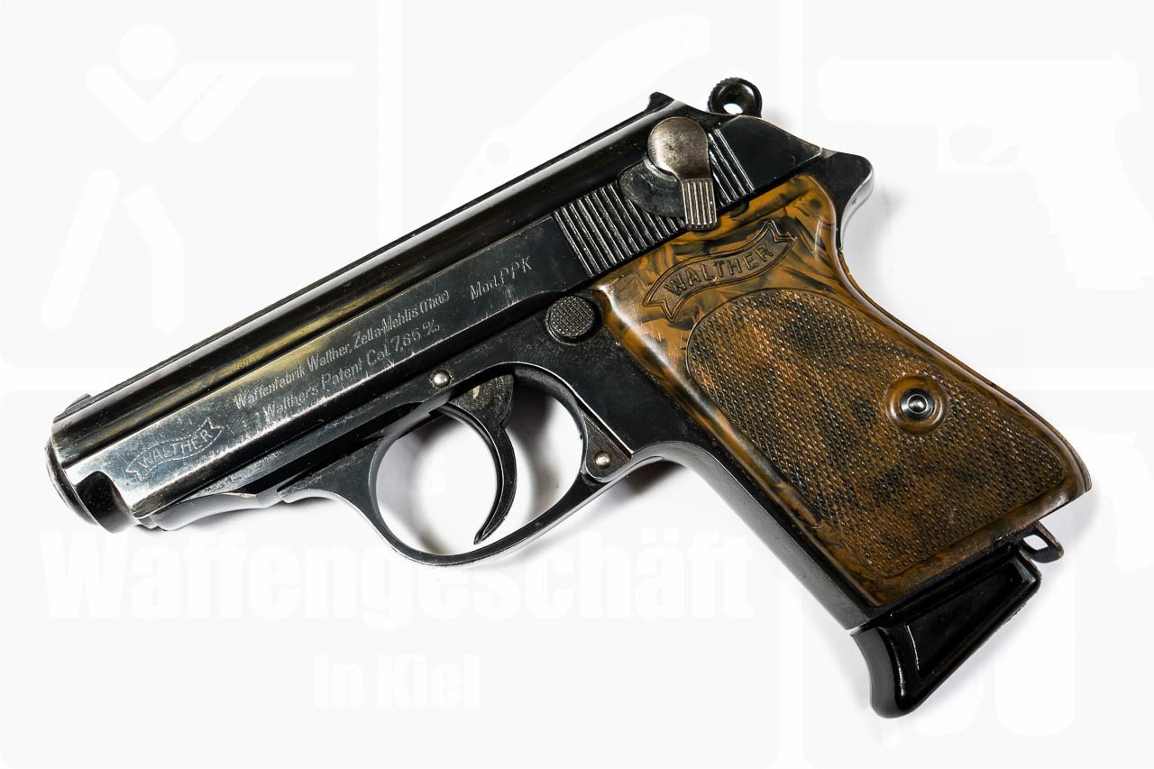 Walther Modell PPK Kal. 7,65 Browning Zella-Mehlis inkl. Tasche & 2 Magazine – Bild 2