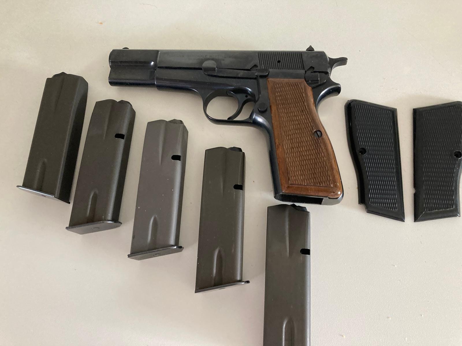 FN Fabrique National High Power Pistole 9 mm Luger Para neuwertig – Bild 1