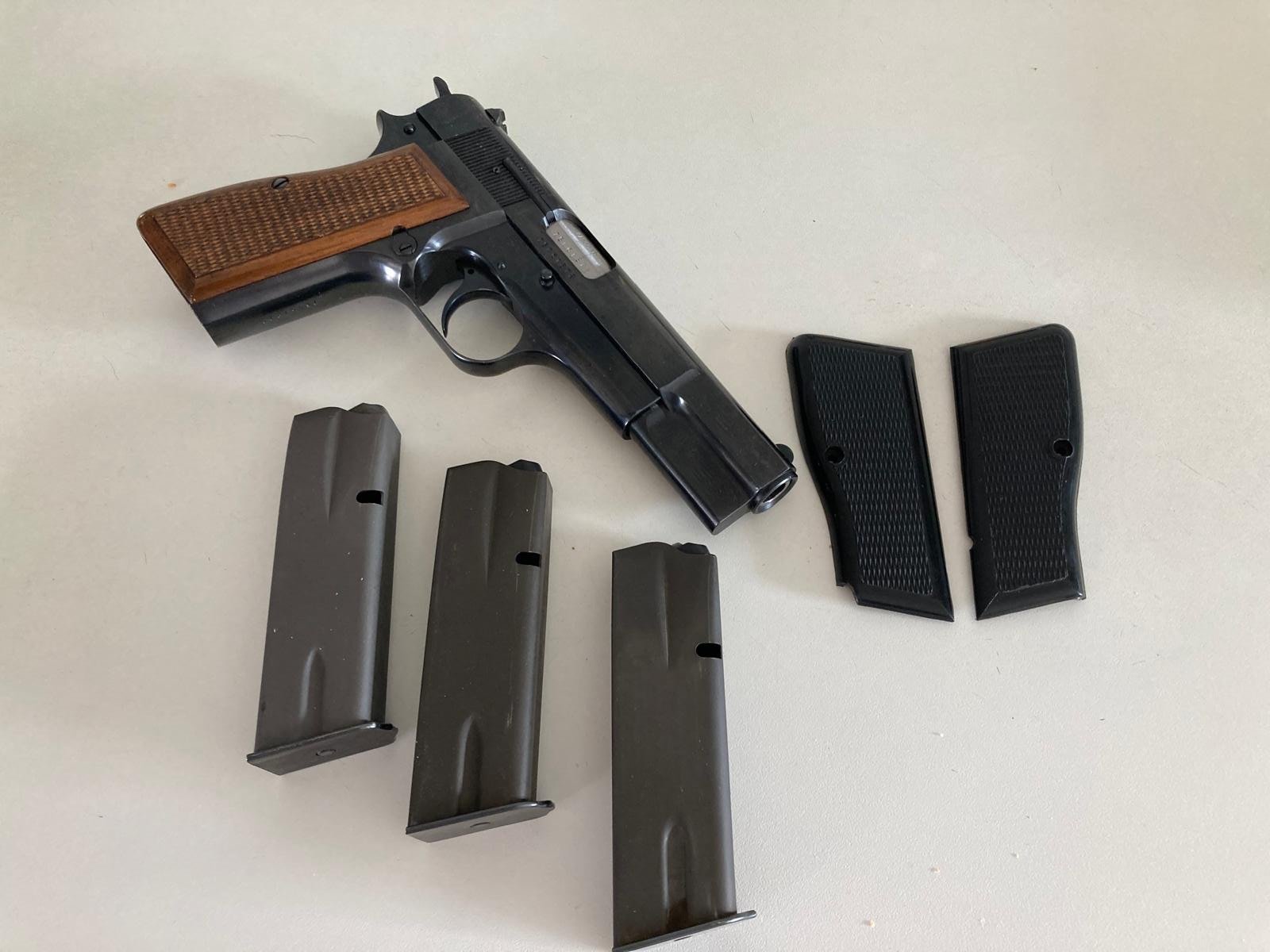 FN Fabrique National High Power Pistole 9 mm Luger Para neuwertig – Bild 2