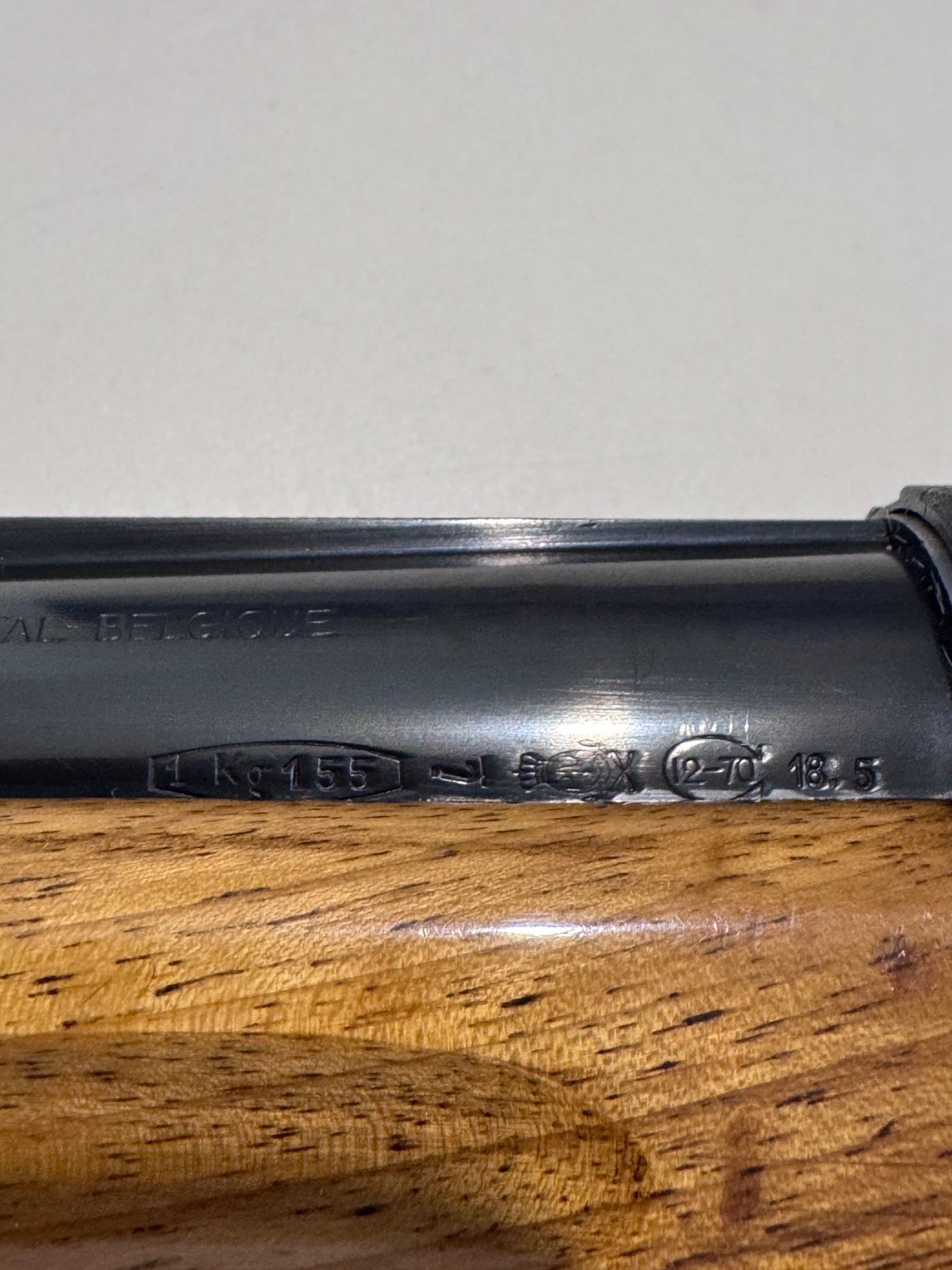 FN Fabrique National Auto 5 Browning 12/70 neuwertig Alu/Stahl System – Bild 4