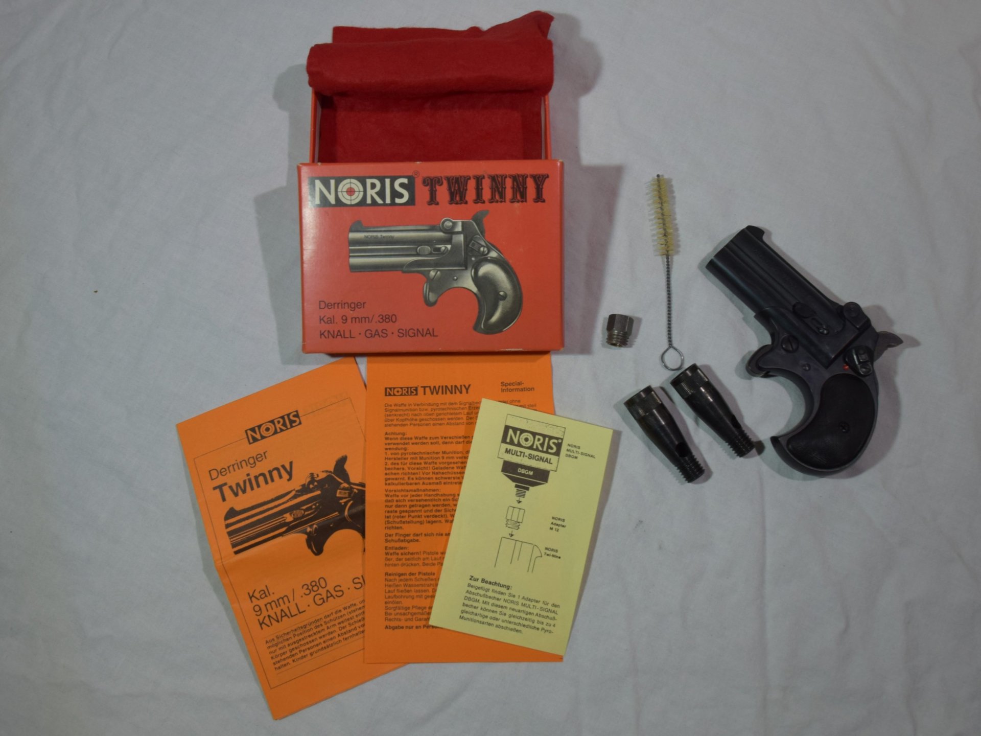 Noris Twinny Derringer Cal. 9mm/.380 PTB 550 – Bild 1