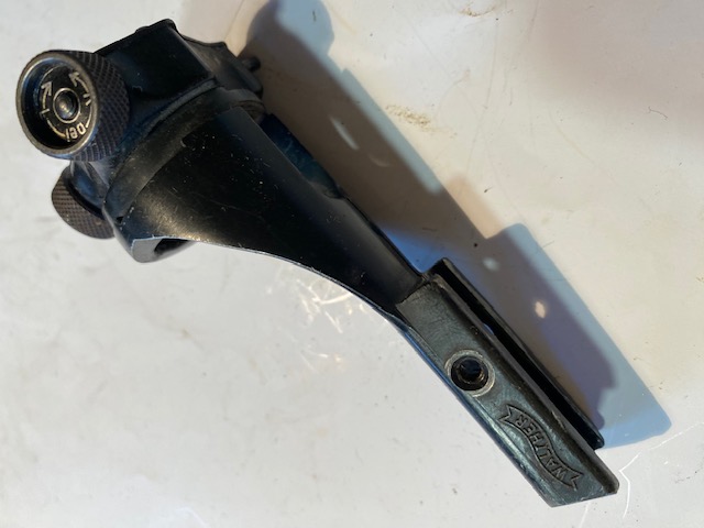 Sport Schütze Walther Visier mit ZF Schiene LG KK No ZF4 P38 Bajonett – Bild 1